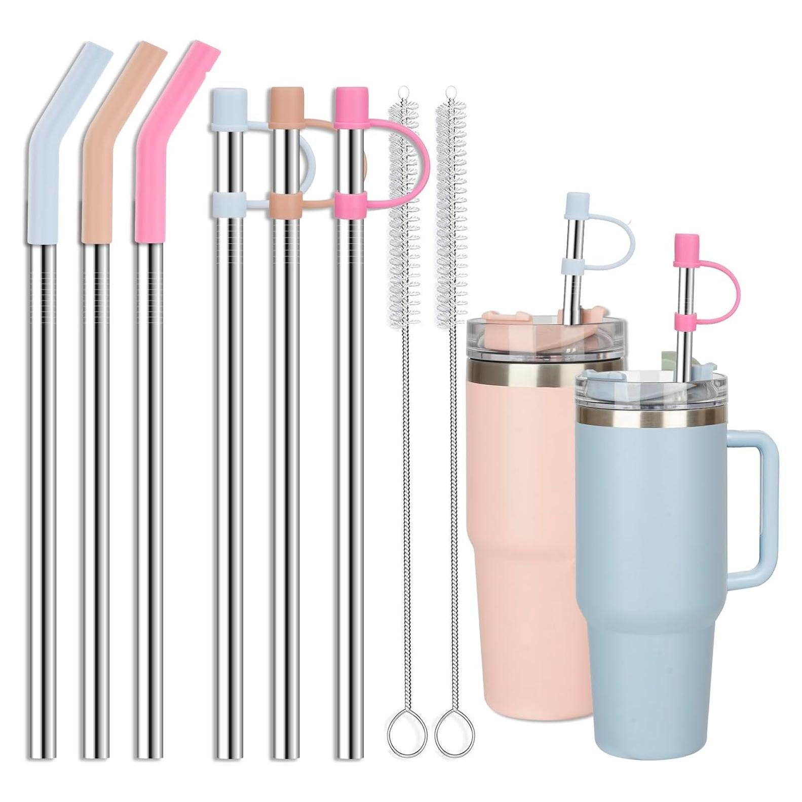 Popotes de Acero Inoxidable Jetstop 12 Pulgadas para Stanley 40oz