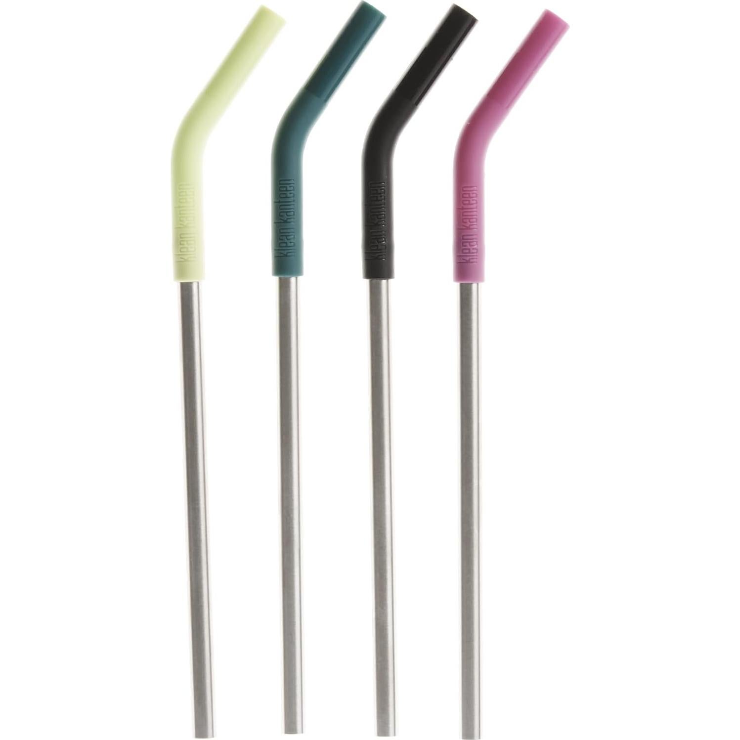 Popotes Reutilizables Klean Kanteen 4-Pack Acero Inoxidable 8mm