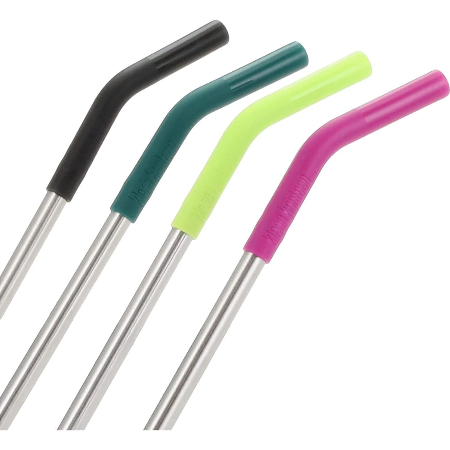 Popotes Reutilizables Klean Kanteen 4-Pack Acero Inoxidable 8mm