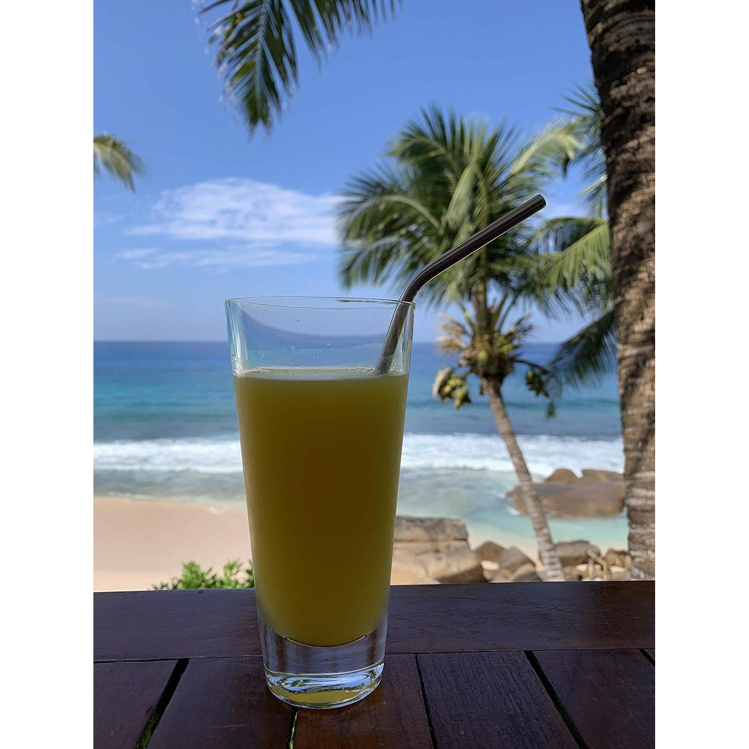 Popotes de Acero Inoxidable Partyreal Altos 20oz y 30oz