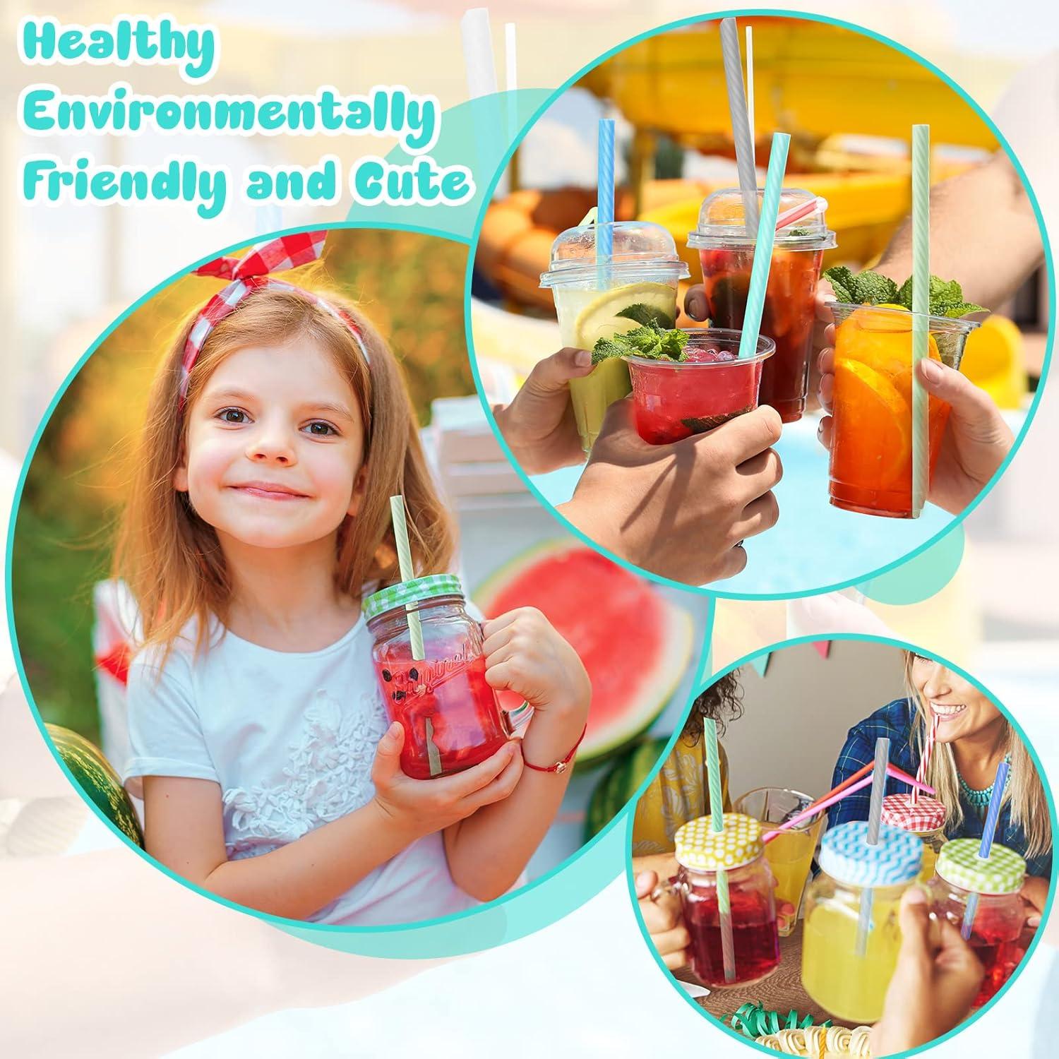 Pajitas de Silicona Reutilizables Meanplan con Estuche 4 Piezas