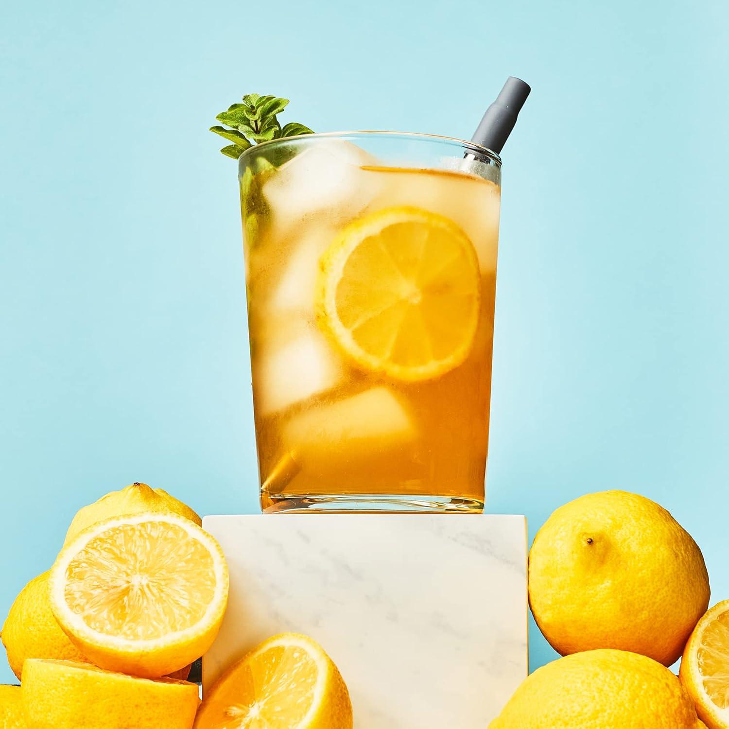 Popote Metálico Reutilizable ZOKU con Estuche de Viaje Gris