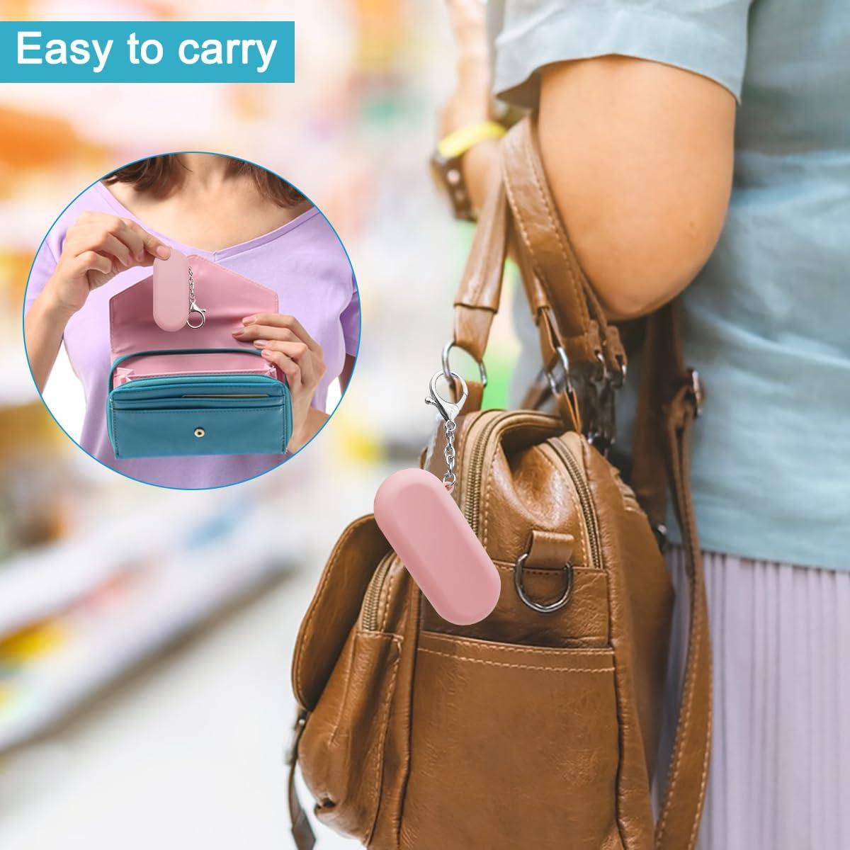 Set de 2 Pajitas de Silicona Reutilizables AYWFEY con Estuche