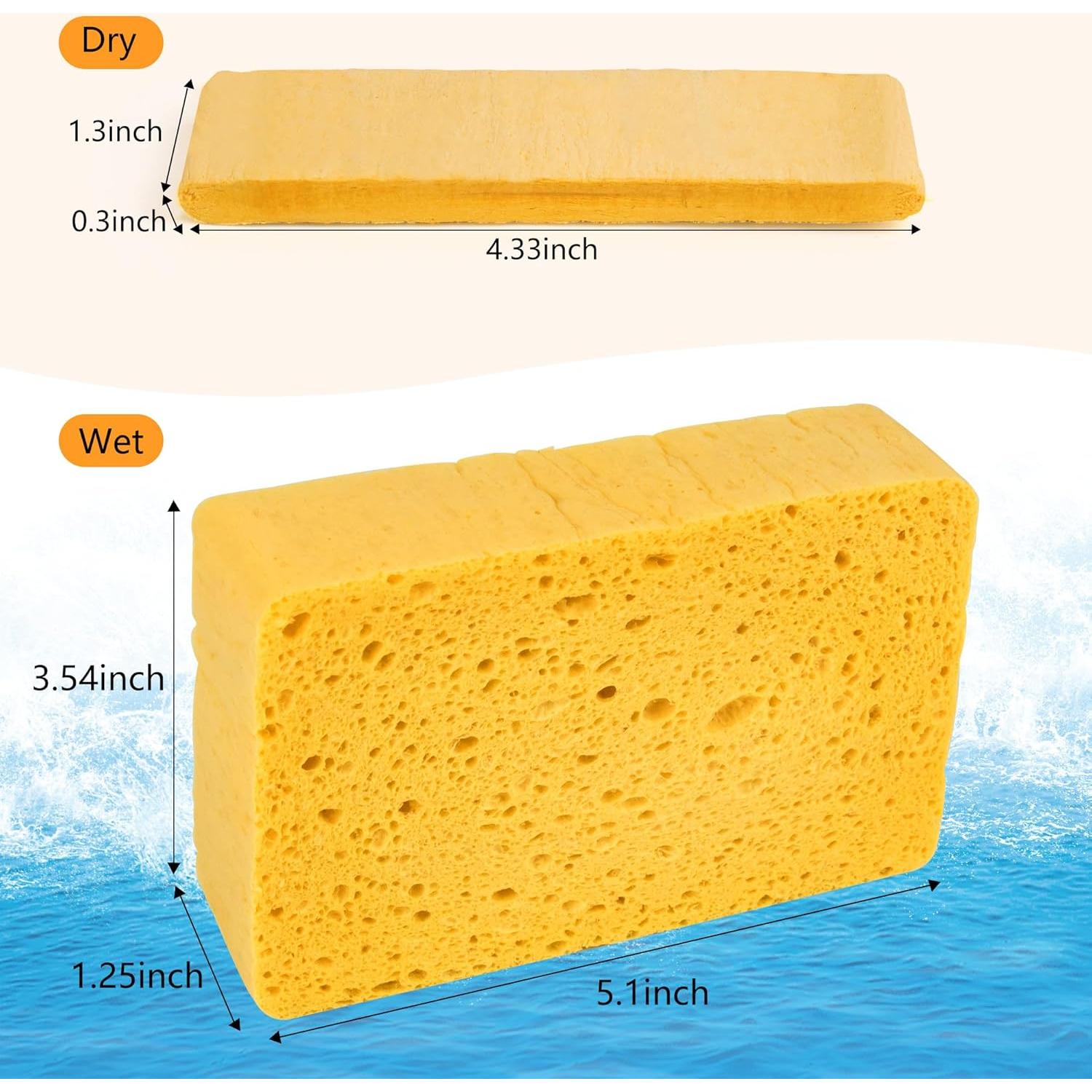 Esponjas de Celulosa Natural Derloyo - 8 Unidades Ecológicas