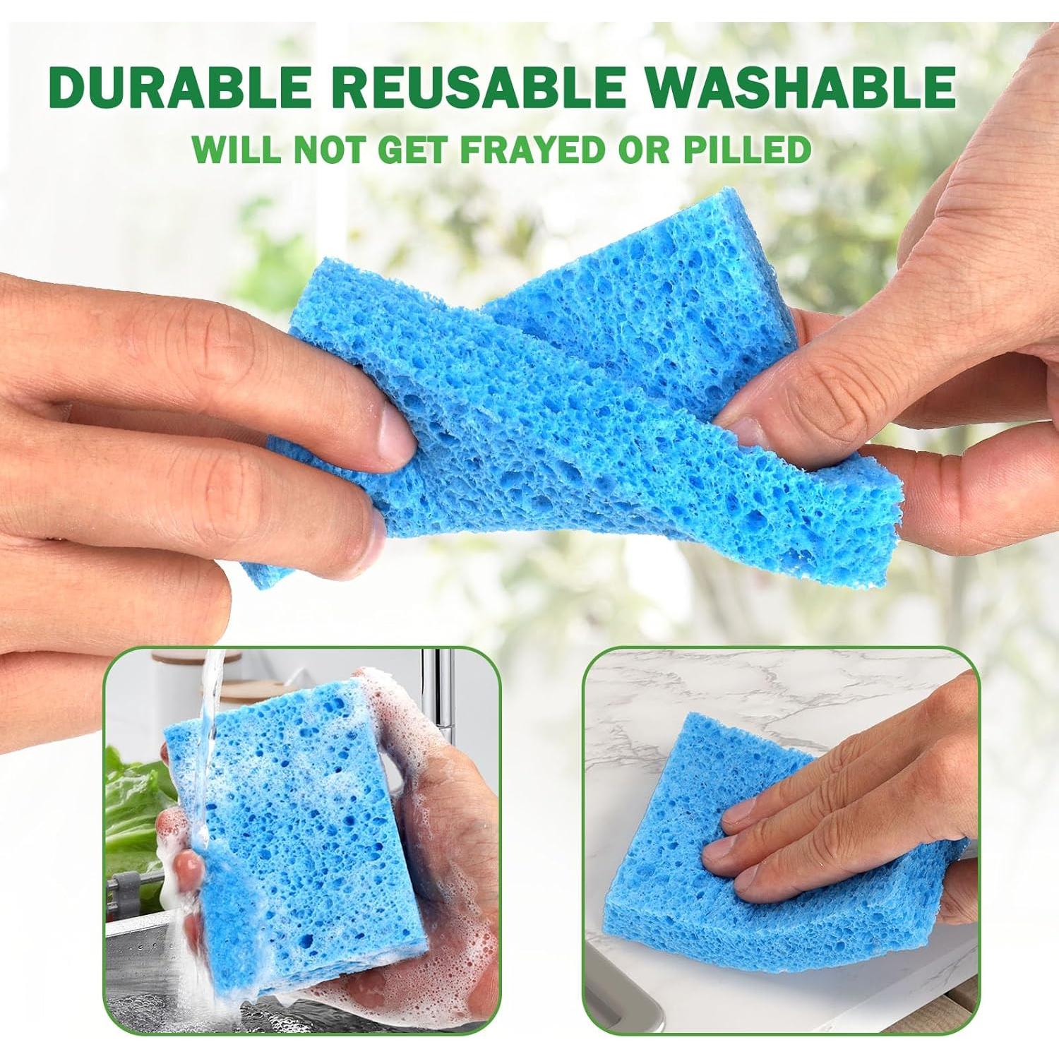 Paquete de 12 Esponjas Biodegradables Vilphel 18x Absorbentes