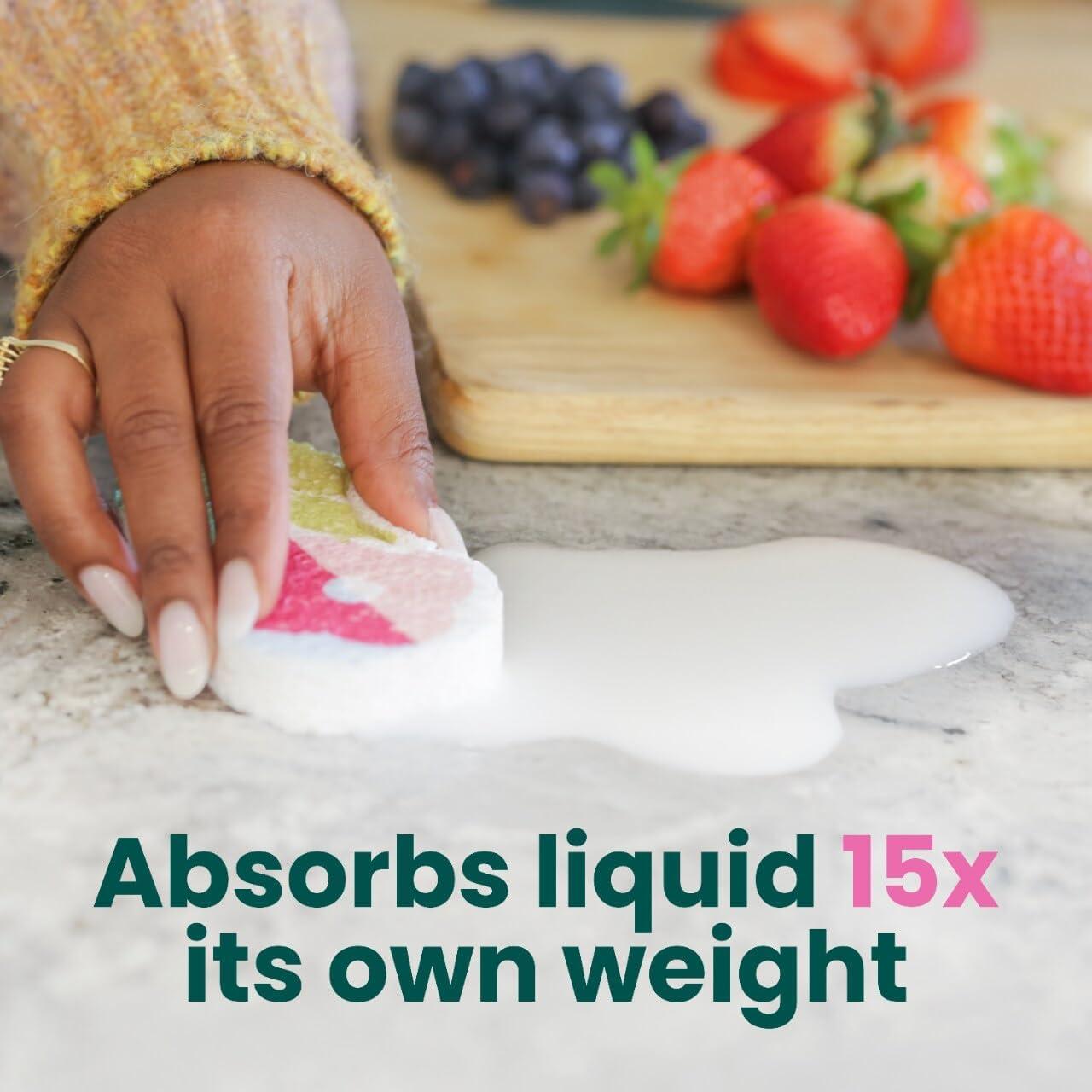 Esponjas de Cocina Scotch-Brite Brite Blooms Pop Up - 3 Unidades