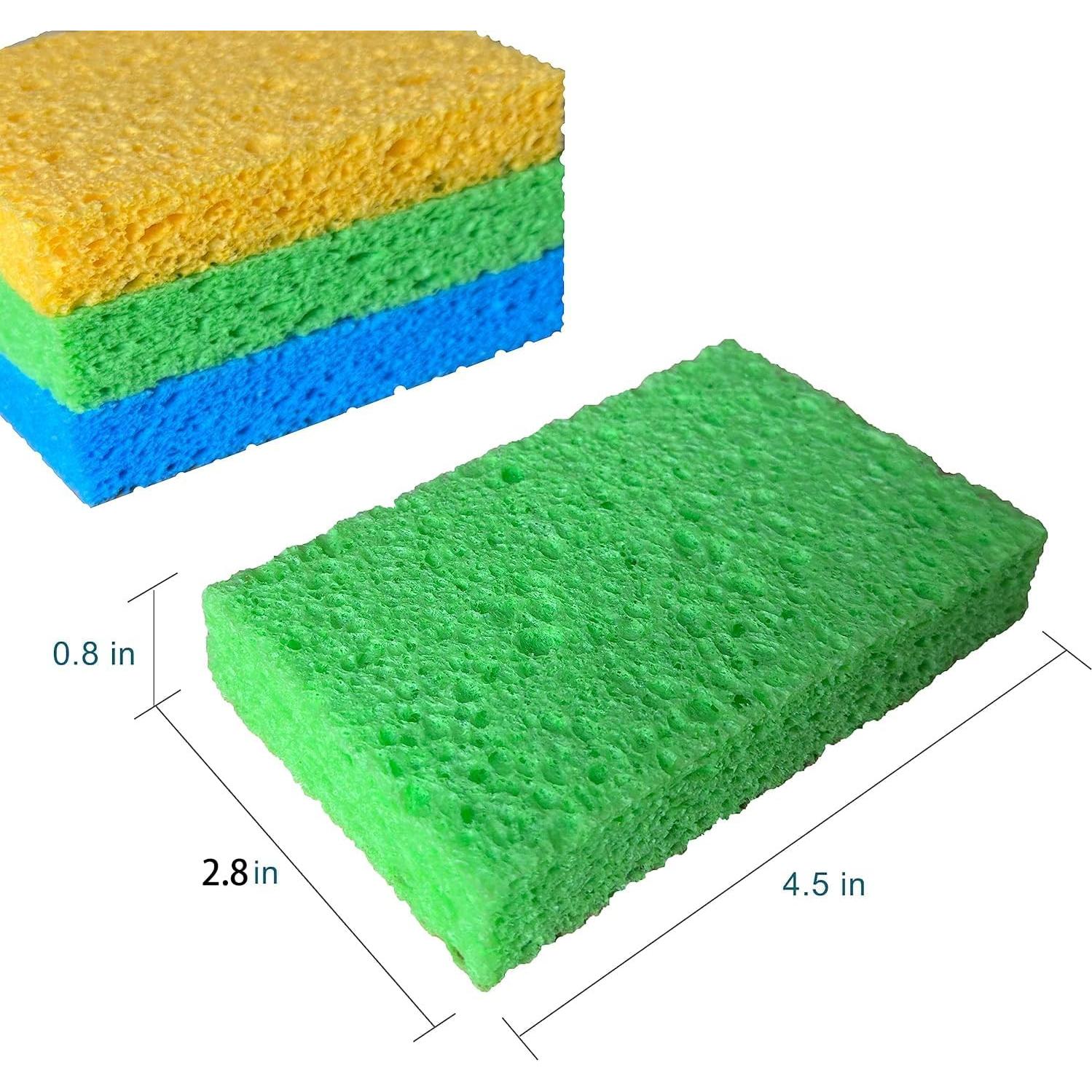 36 Esponjas de Celulosa Comprimida SHINEMOON Ecológicas 11.5x7x2cm