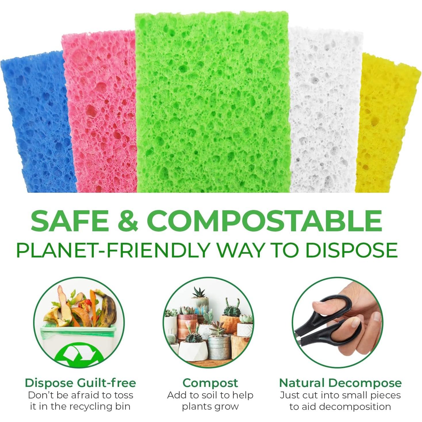 Esponjas de Cocina Biodegradables AIRNEX - Paquete de 16