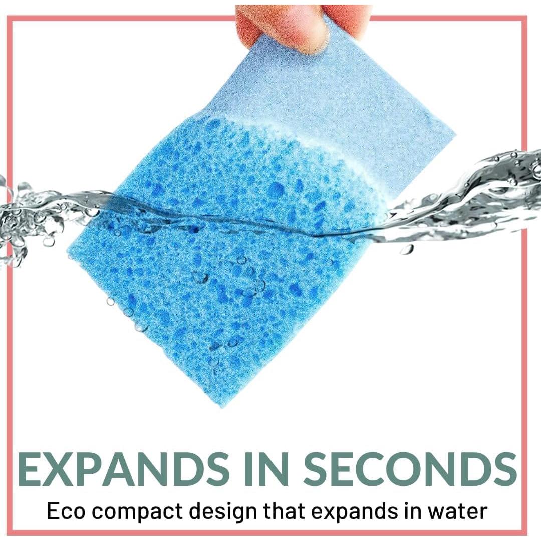 Esponjas Compostables bioGo 30 Unidades - Ecológicas y Suaves