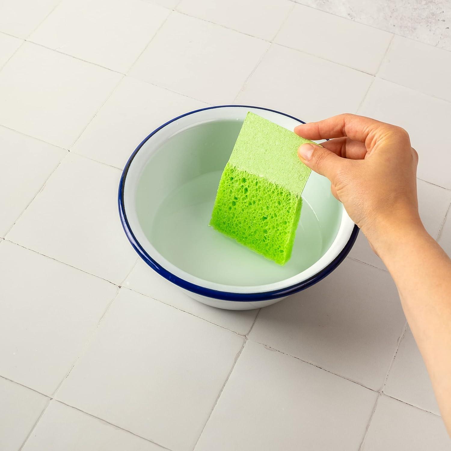 Esponjas Ecológicas ARYA 24 Pack Celulosa Natural Biodegradables