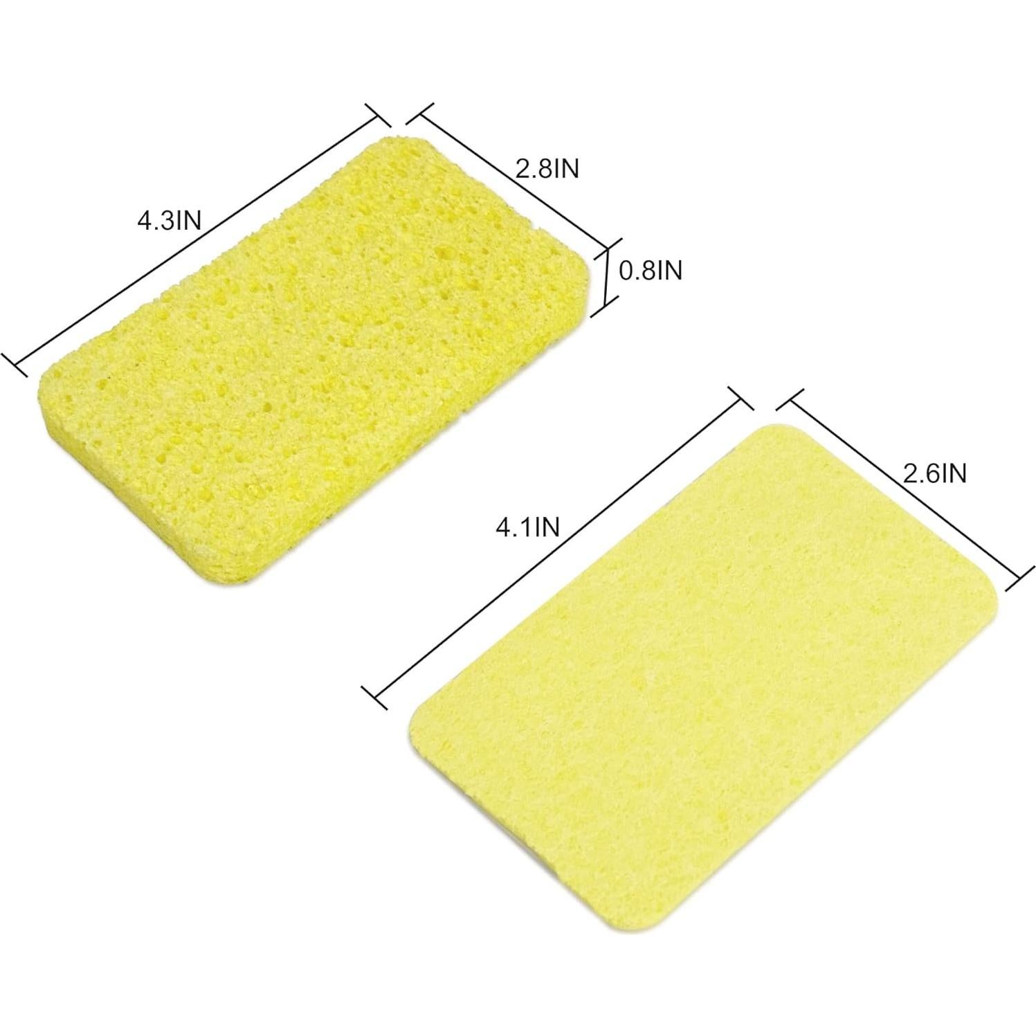 Esponjas Comprimidas CELOX de Celulosa - Paquete de 12 Unidades