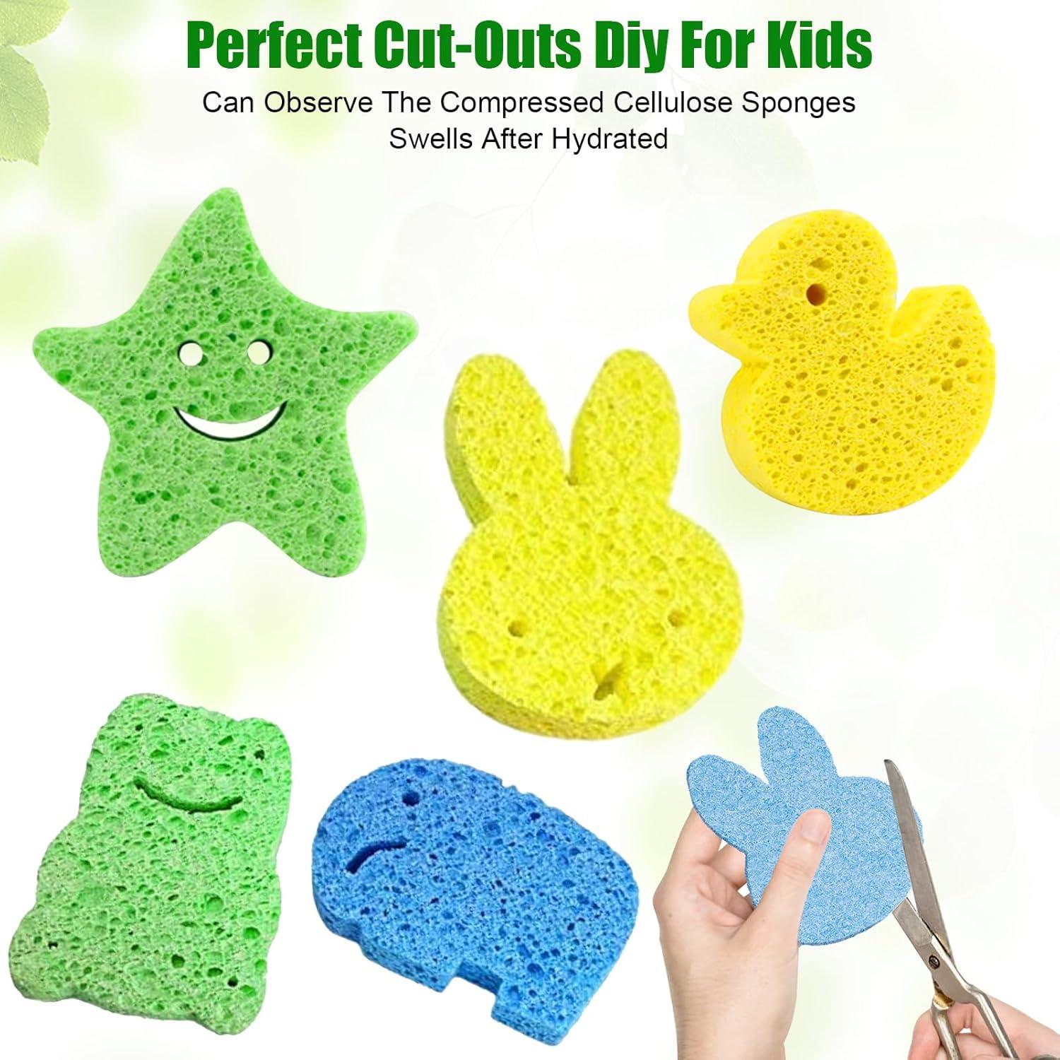 12 Esponjas de Cocina VUKOKU Reutilizables Ecológicas Multiusos