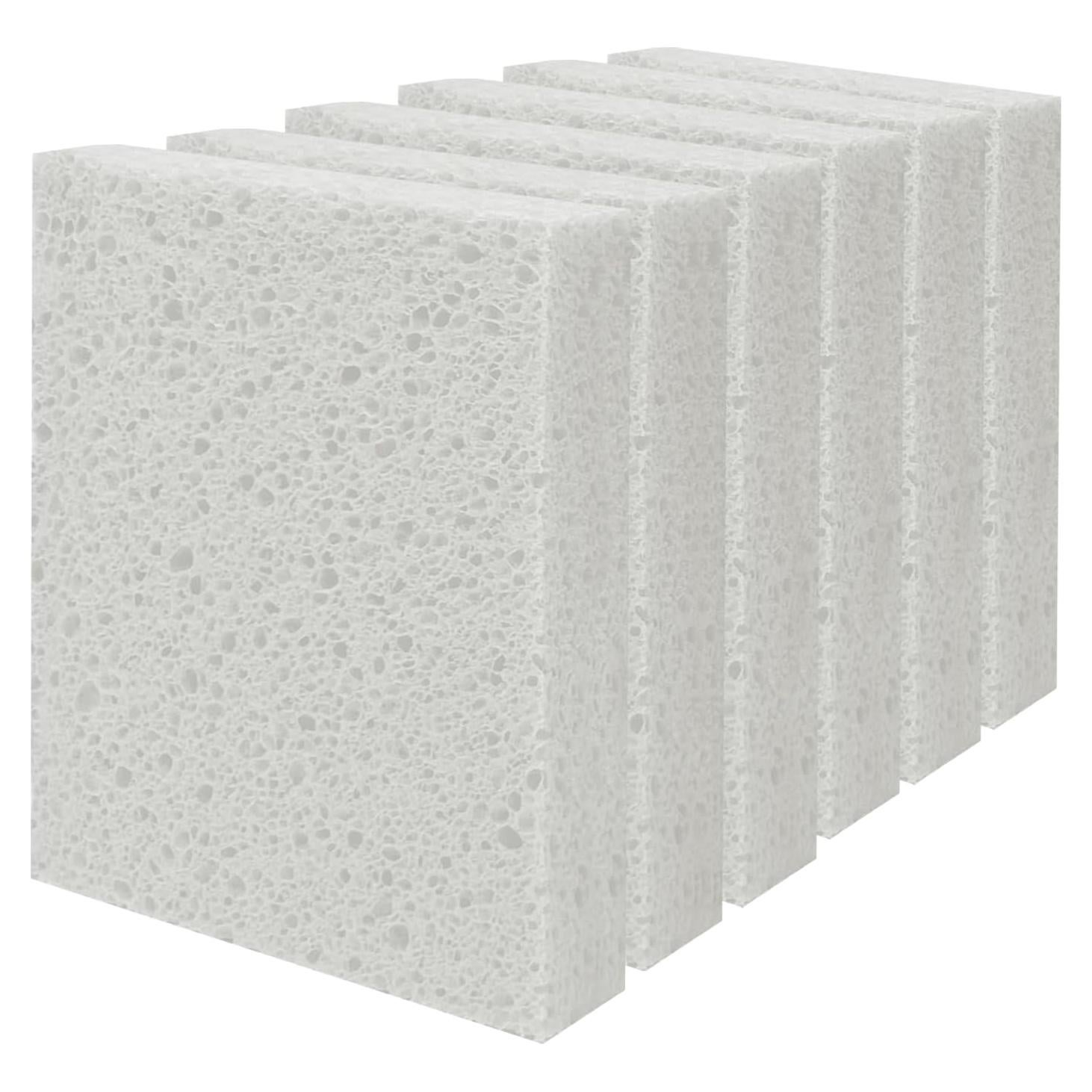 Esponjas de Celulosa Spunspon 10x15cm 6 Paquetes Blancas