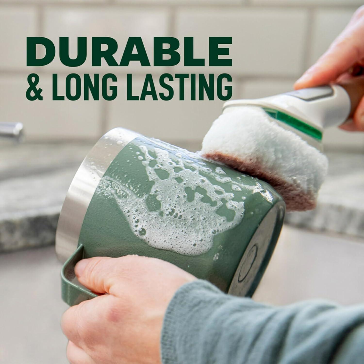 Esponja para Platos Scotch-Brite con 3 Recargas Ecológicas