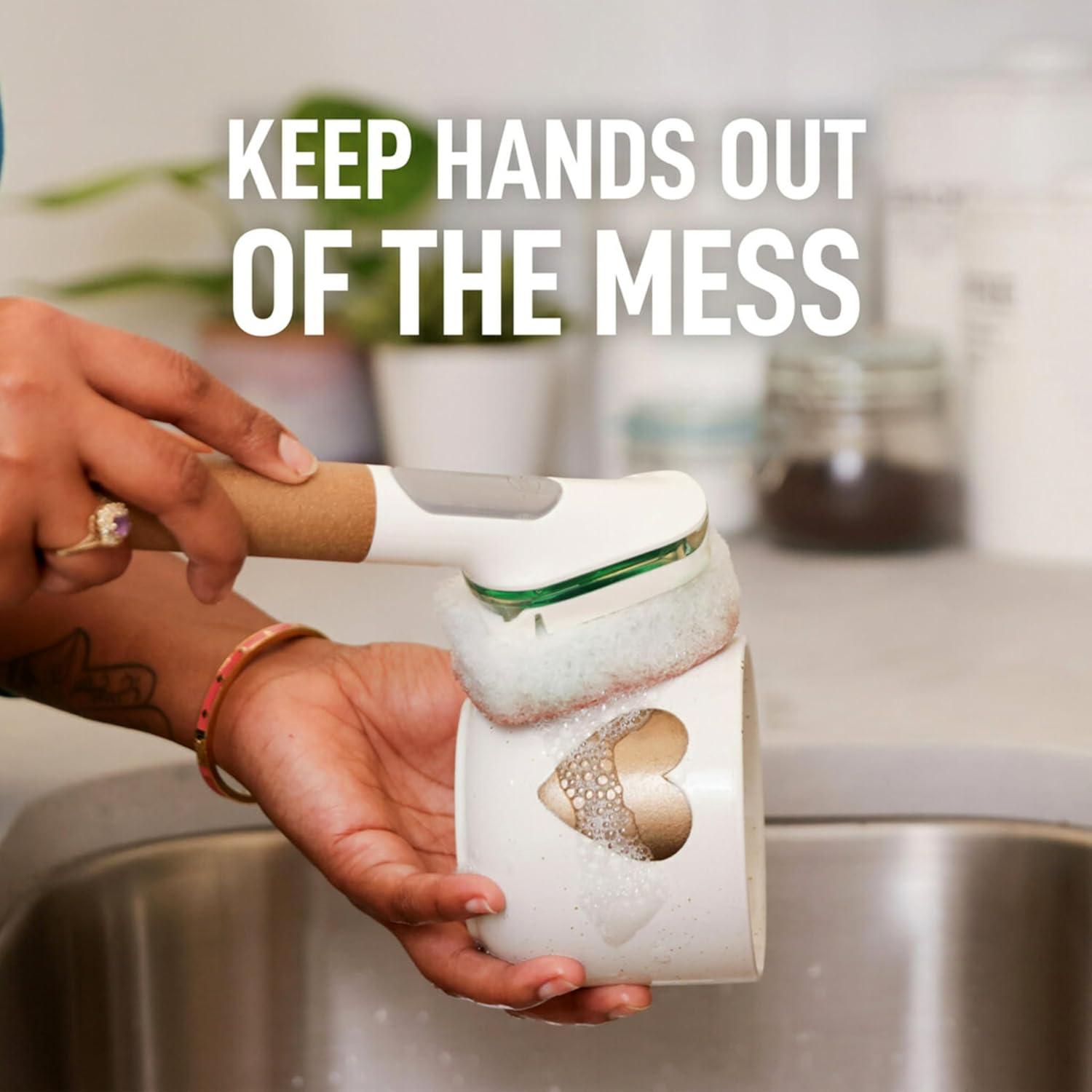 Esponja para Platos Scotch-Brite con 3 Recargas Ecológicas