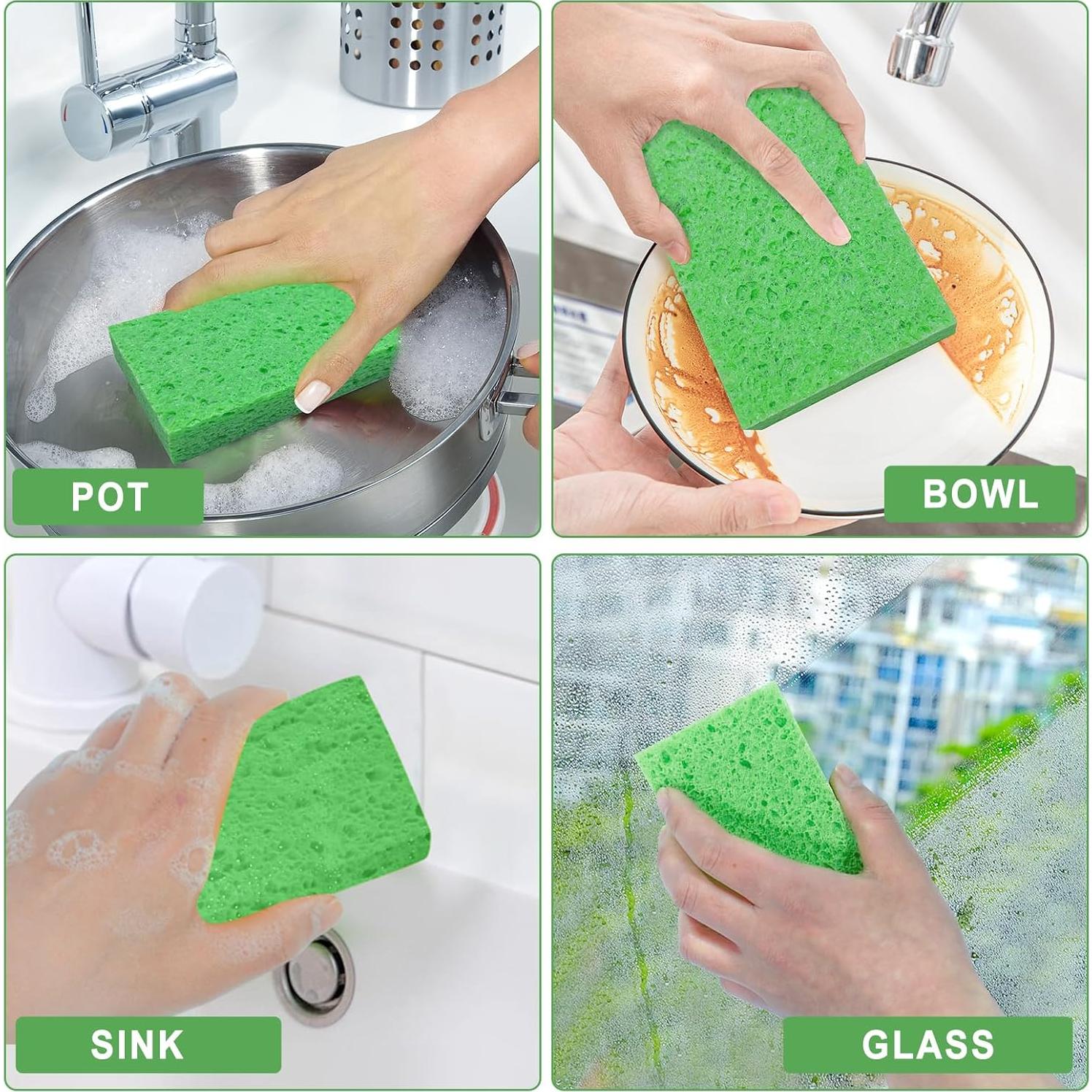 Esponjas de Cocina Biguphate 24 PCS Celulosa Ecológicas