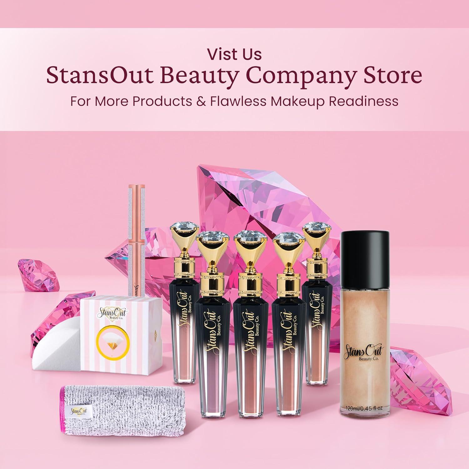 Esponja de Maquillaje StansOut - Viscoelástica Sin Agua 8.61cm