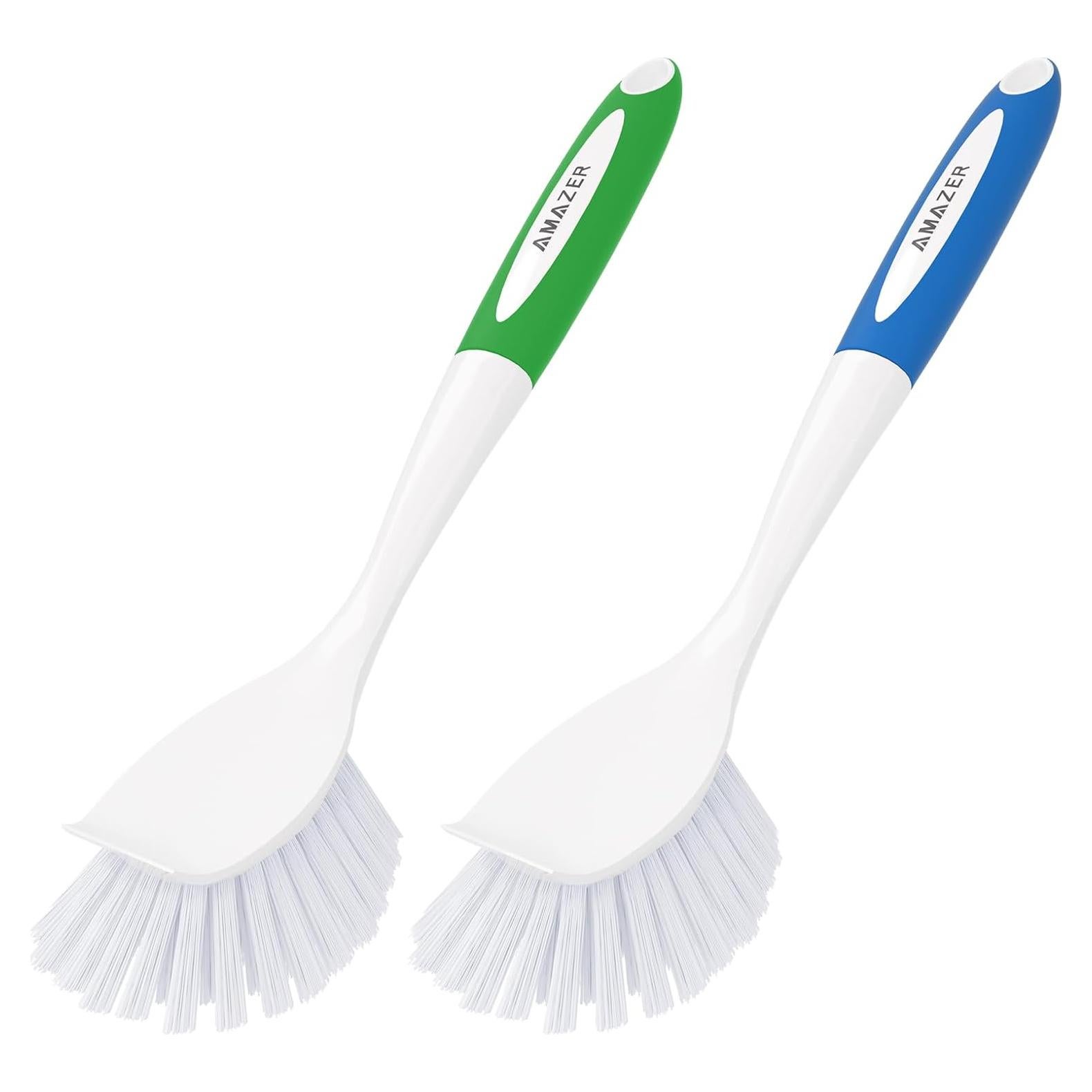 Cepillo de Platos Amazer con Mango Largo - 2 Unidades