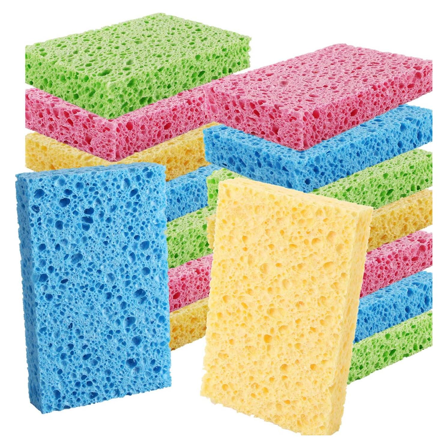 Esponjas de Limpieza Biodegradables PANYEE - Paquete de 16