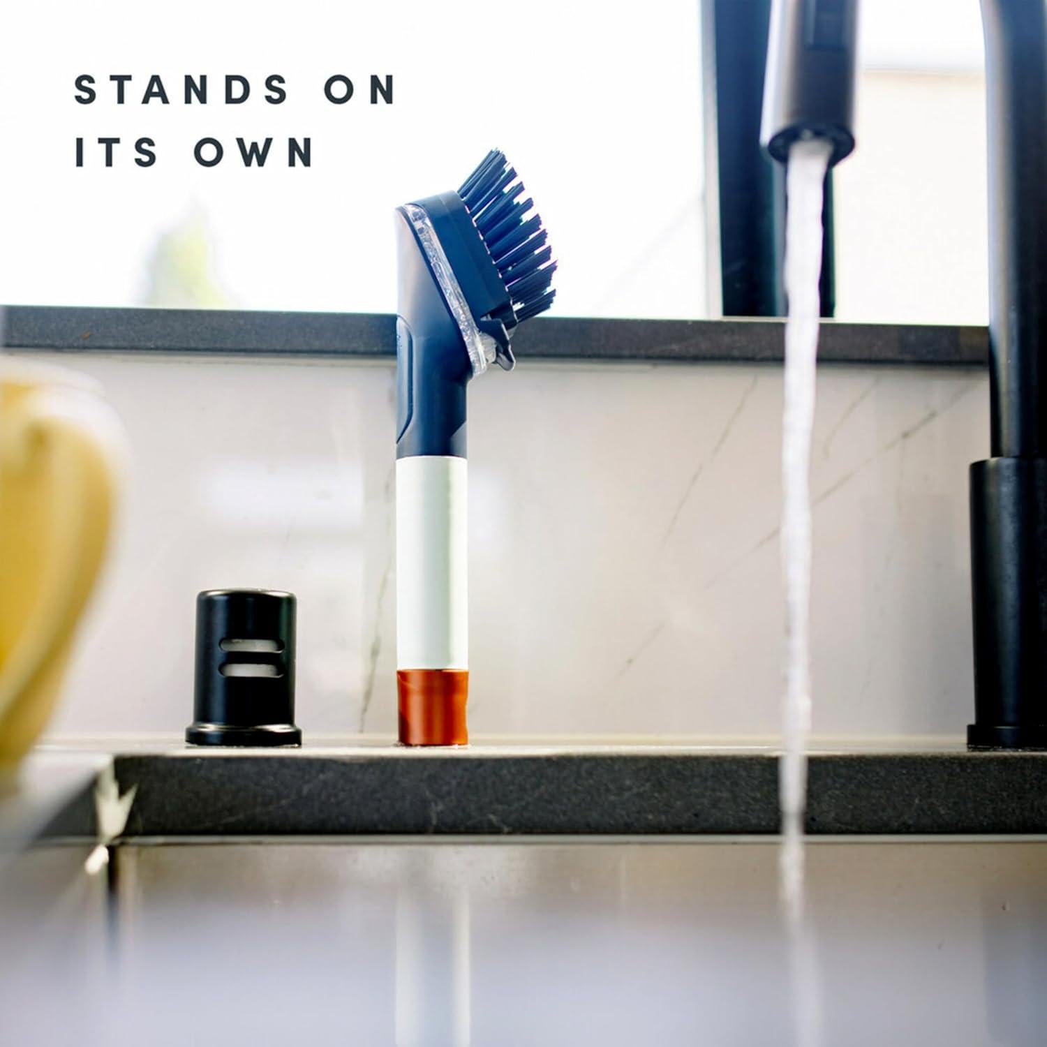 Cepillo de Platos Scotch-Brite BRiTE con Dispensador de Jabón