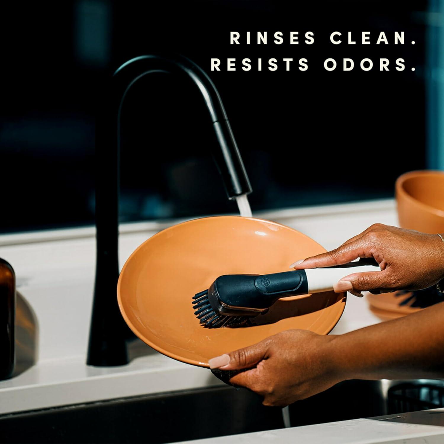 Cepillo de Platos Scotch-Brite BRiTE con Dispensador de Jabón