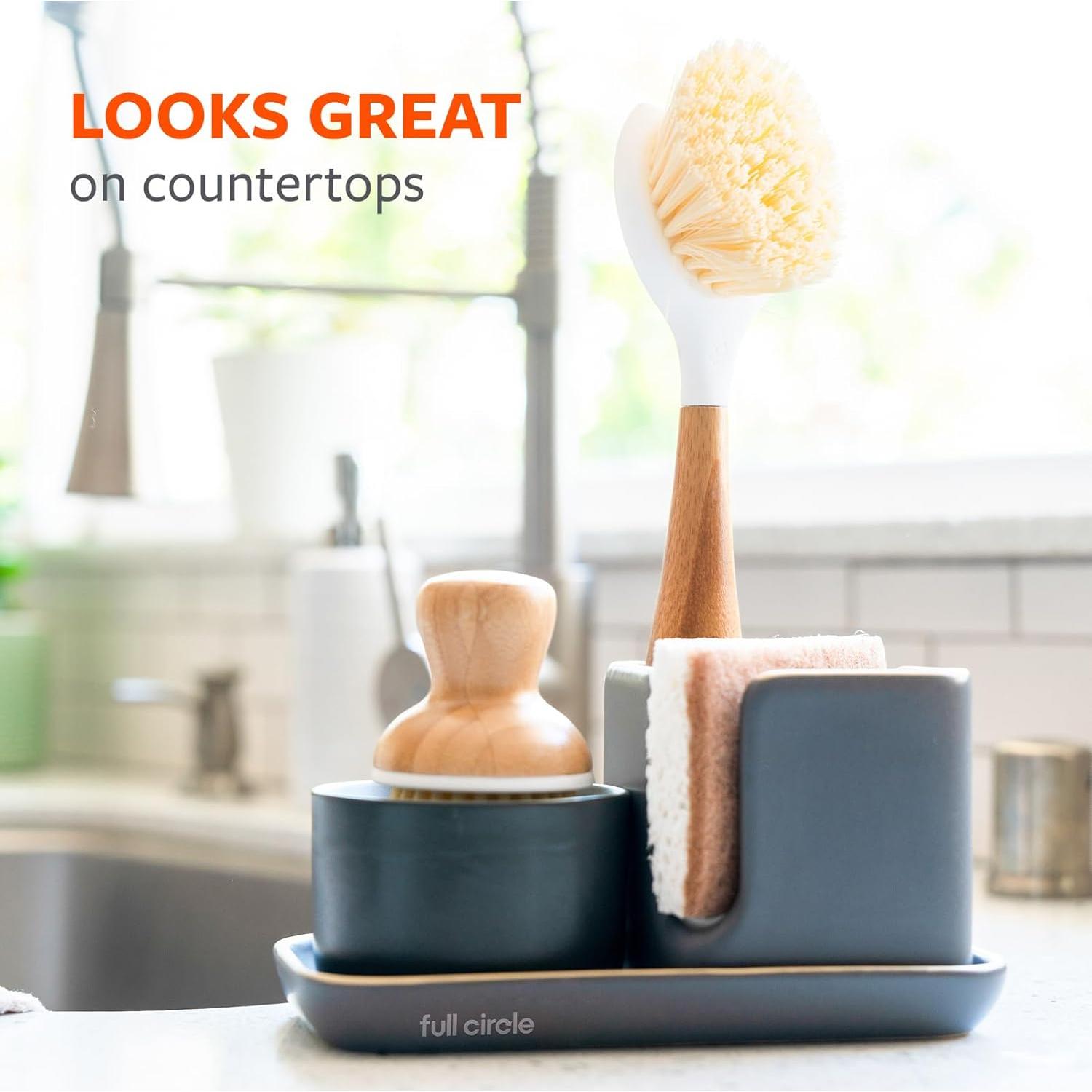 Cepillo de Platos Be Good Full Circle - Mango de Bambú Ecológico