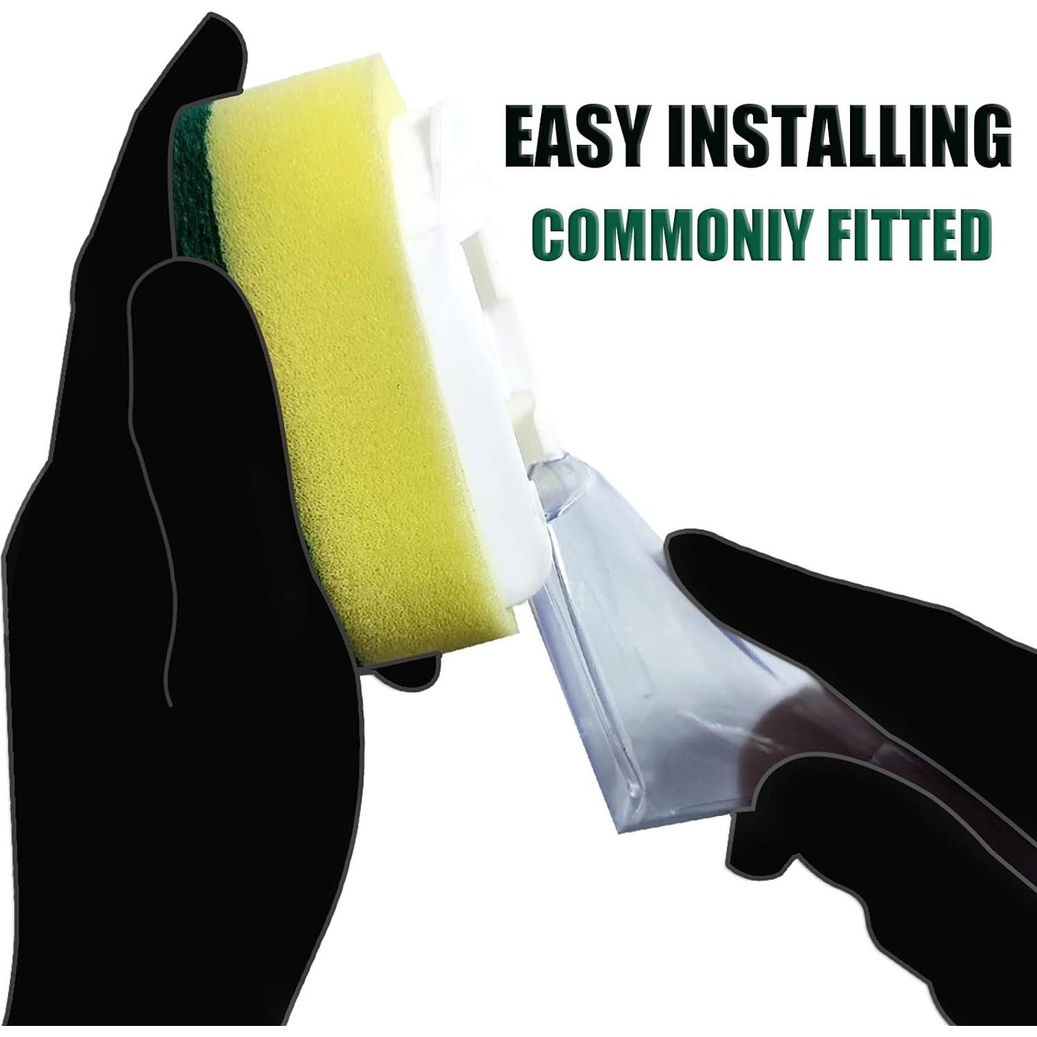 Recarga de 12 Cabezas de Esponja DYMOLL para Varita de Platos