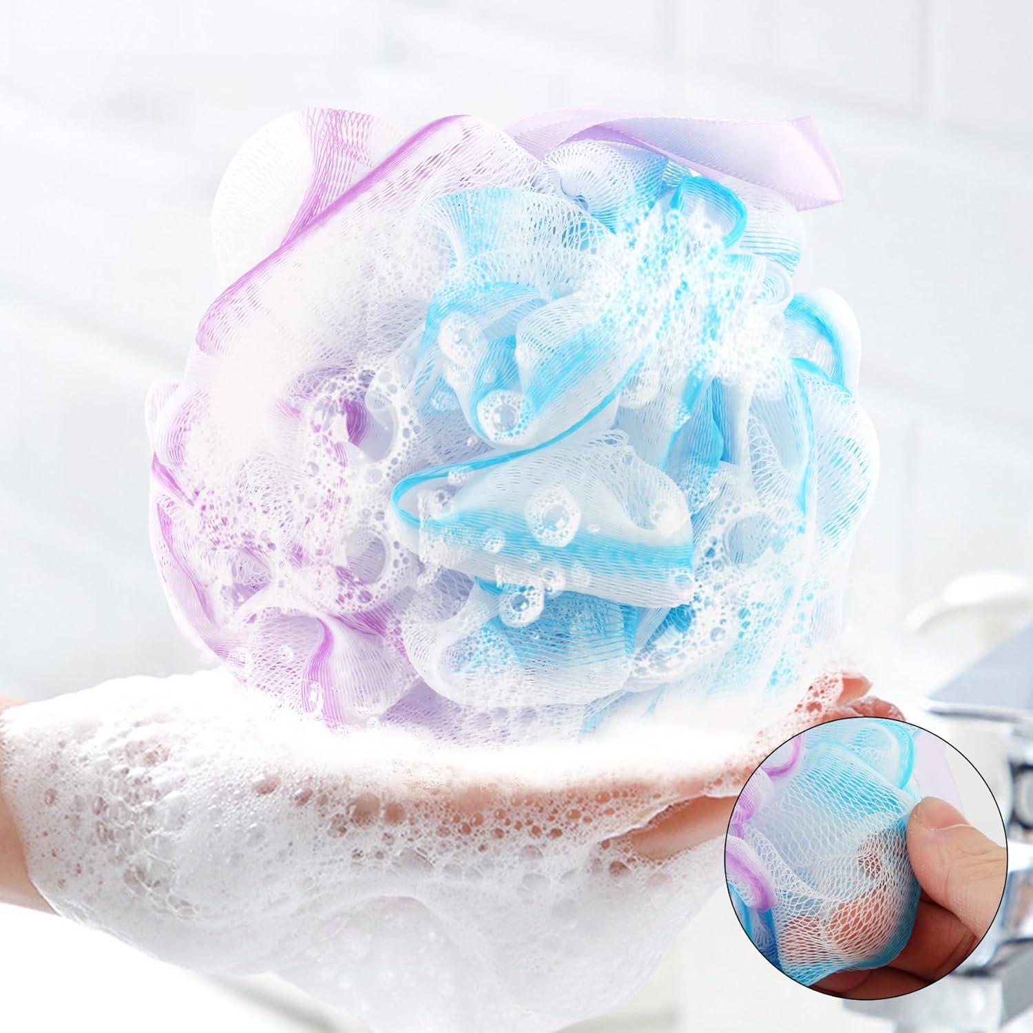 Esponjas de Baño Chuya Loofah 280g Paquete de 4 Exfoliantes