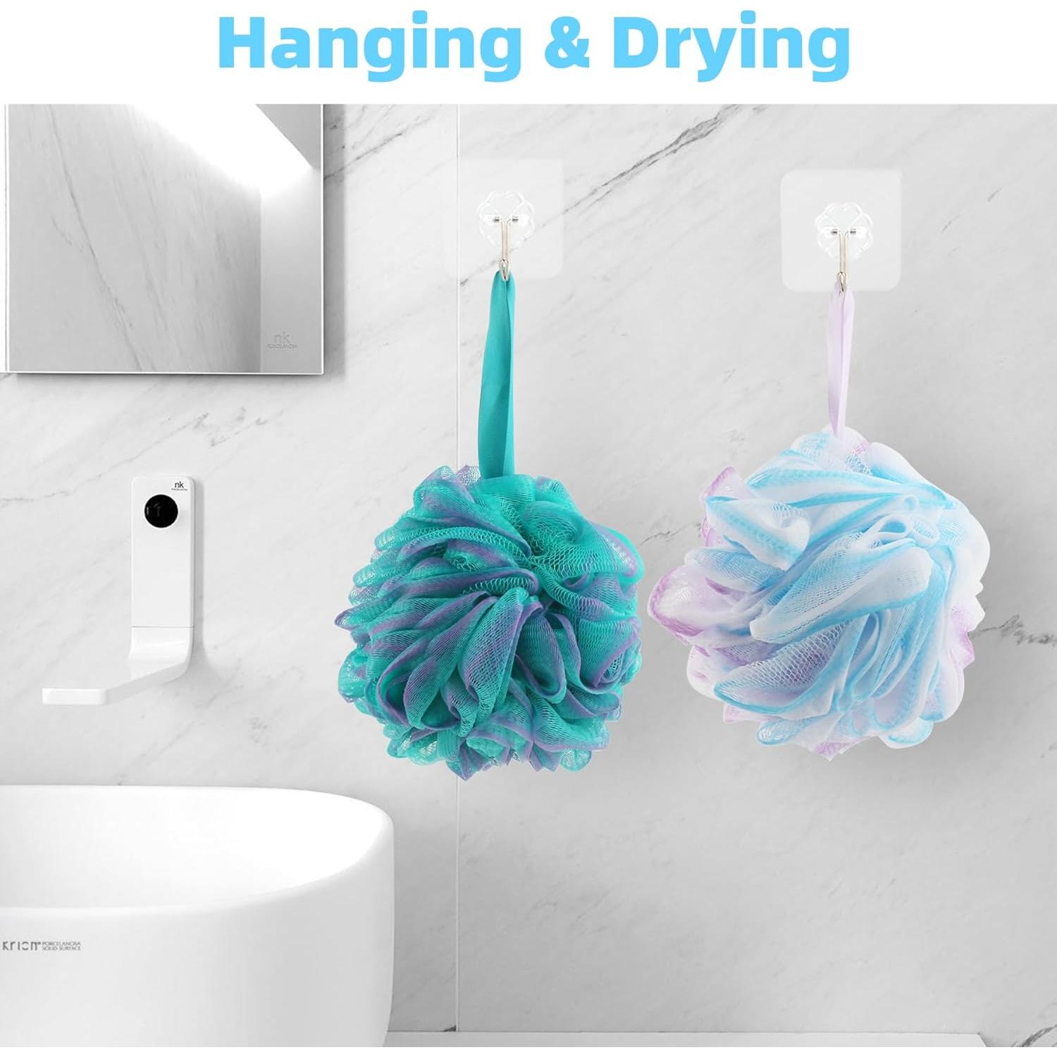 Esponjas de Baño Chuya Loofah 280g Paquete de 4 Exfoliantes