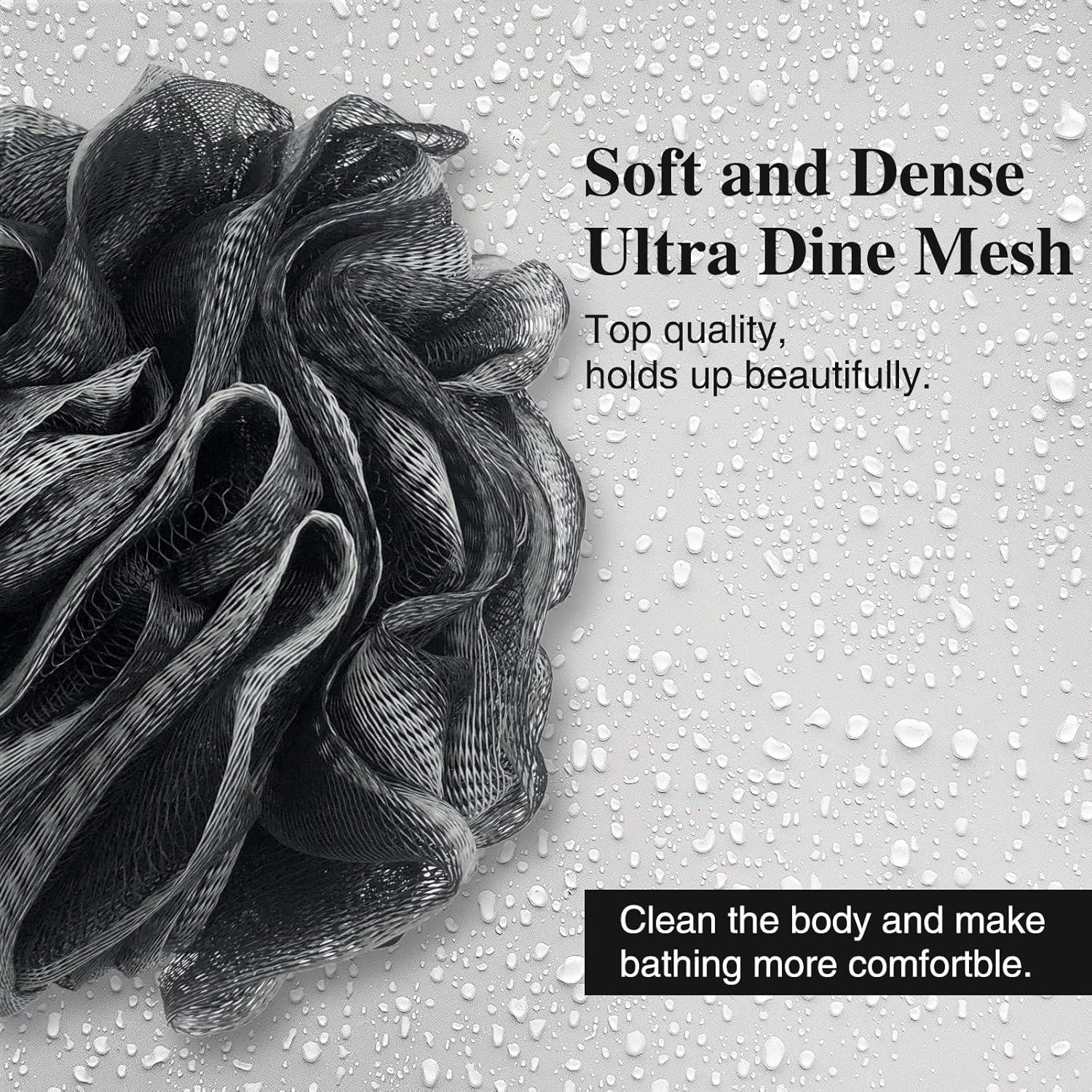 Paquete de 10 Esponjas de Baño Loofah Panxxsen 40g - Exfoliantes