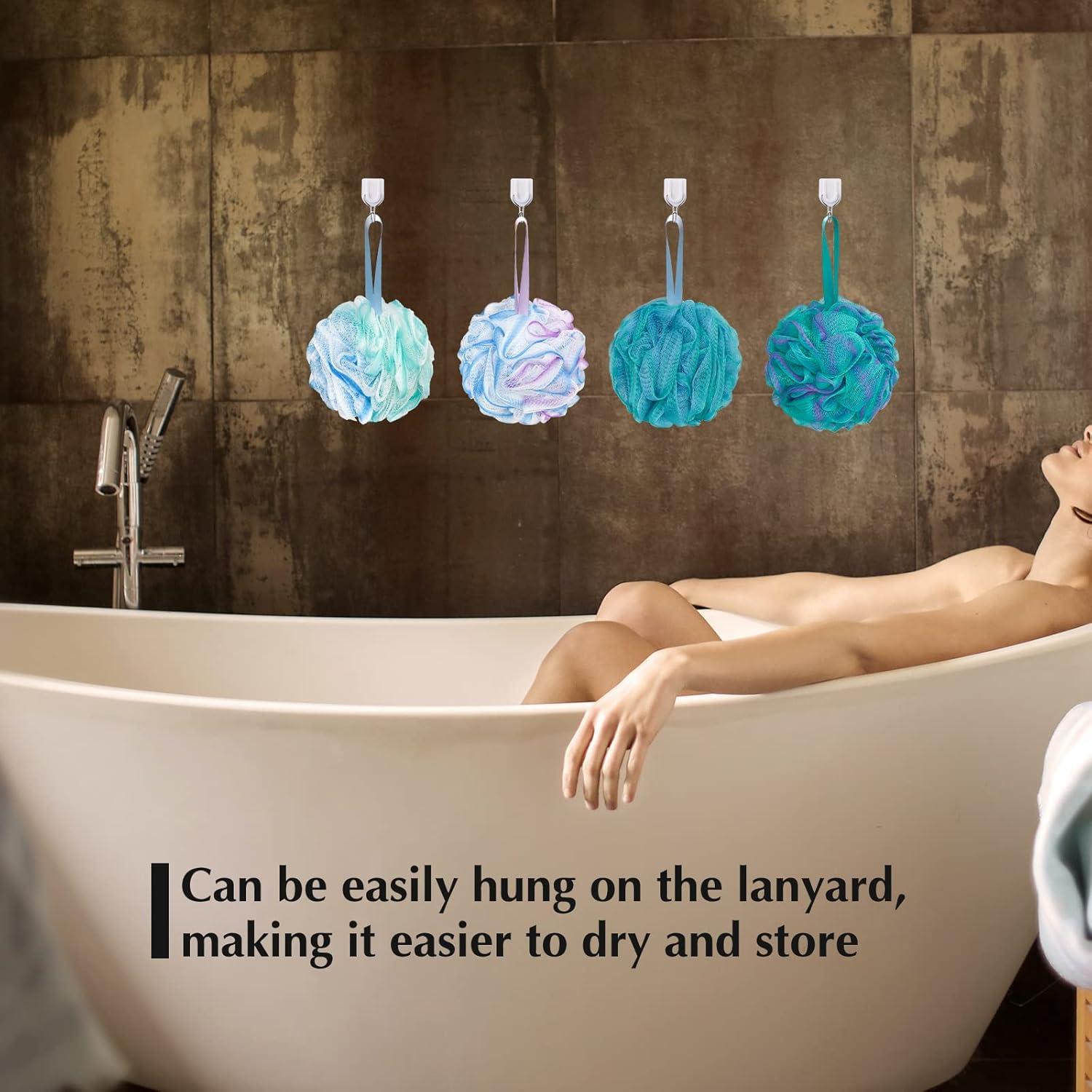 Paquete de 10 Esponjas de Baño Loofah Panxxsen 40g - Exfoliantes