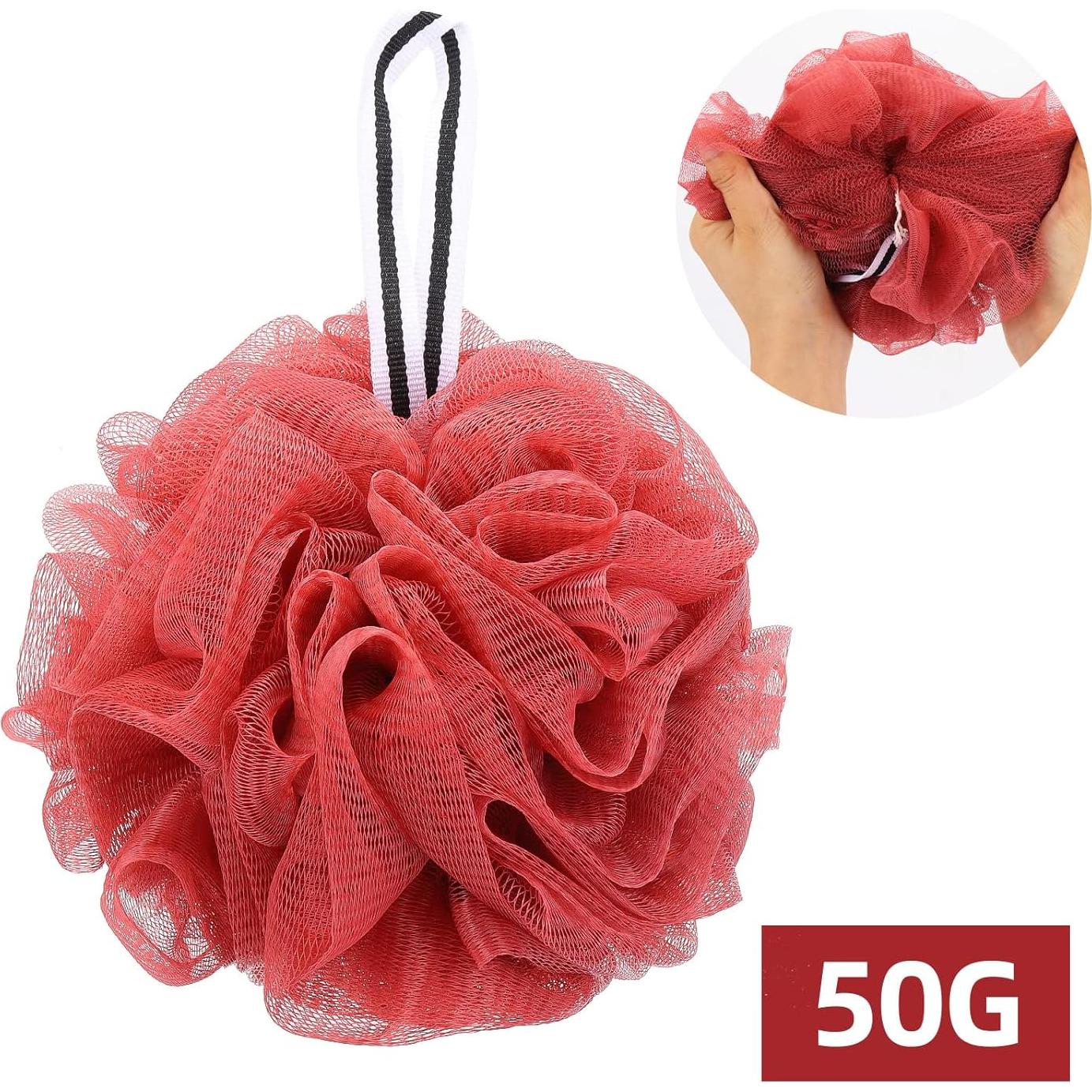 Paquete de 4 esponjas de baño Loofah Tbestmax - Exfoliantes