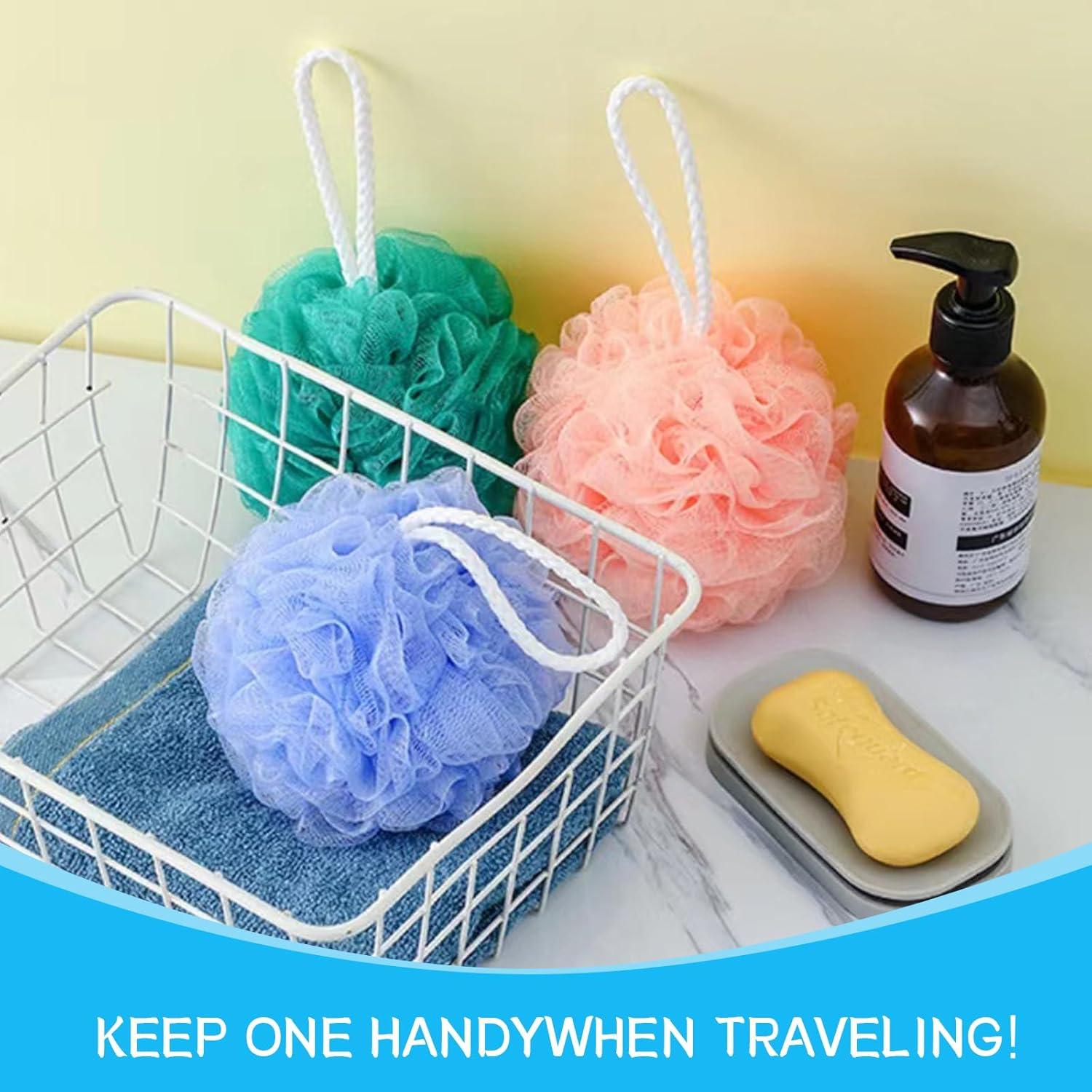 Esponja de Lufa Borsicge para Ducha 30x18cm Exfoliante Suave