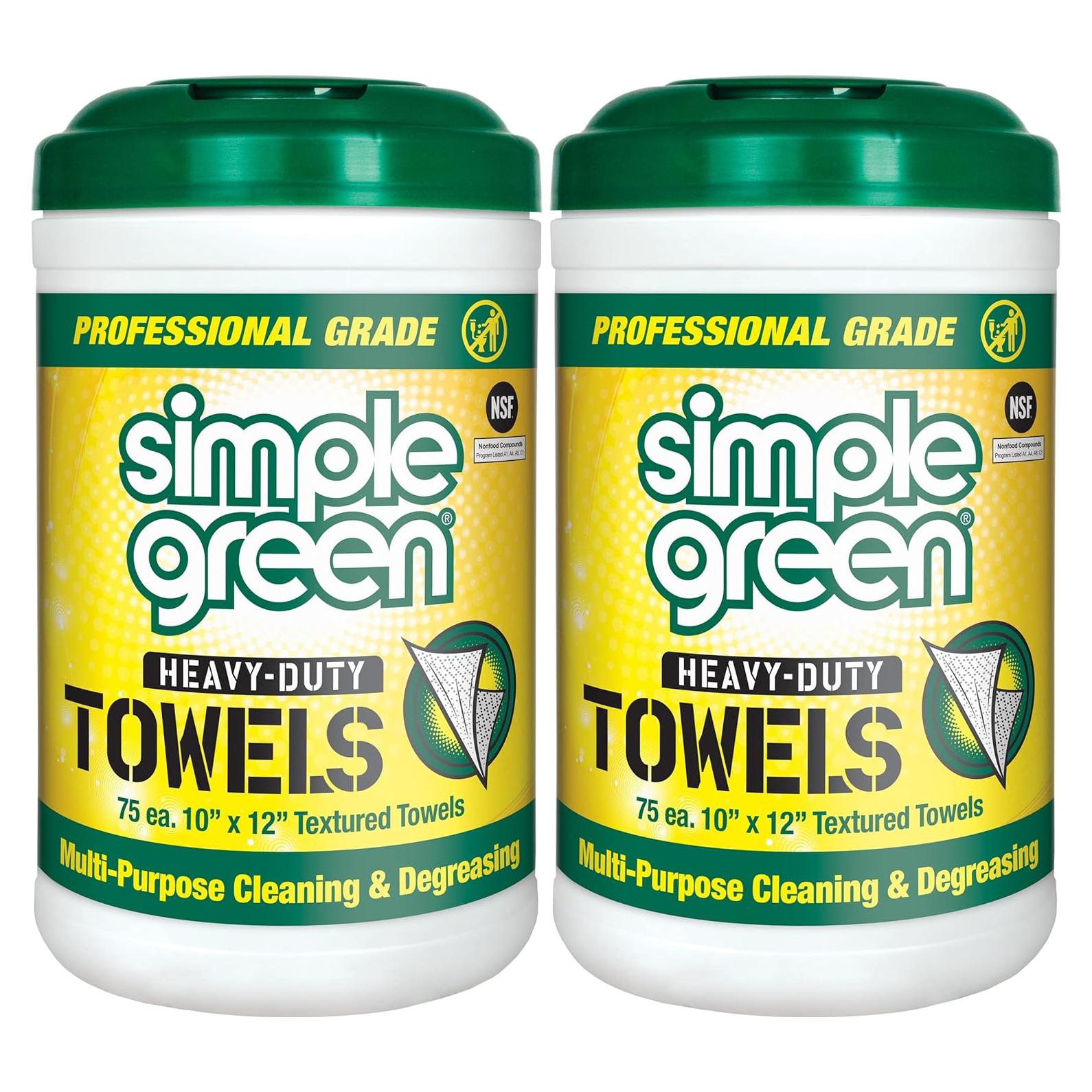 Toallas de limpieza profesional Simple Green 75 unidades
