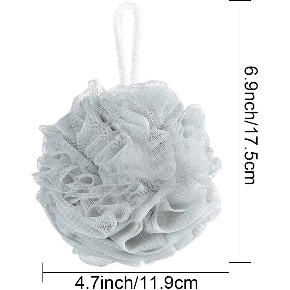 Paquete de 10 esponjas de baño exfoliantes Meirrnyyu 17.5x12 cm