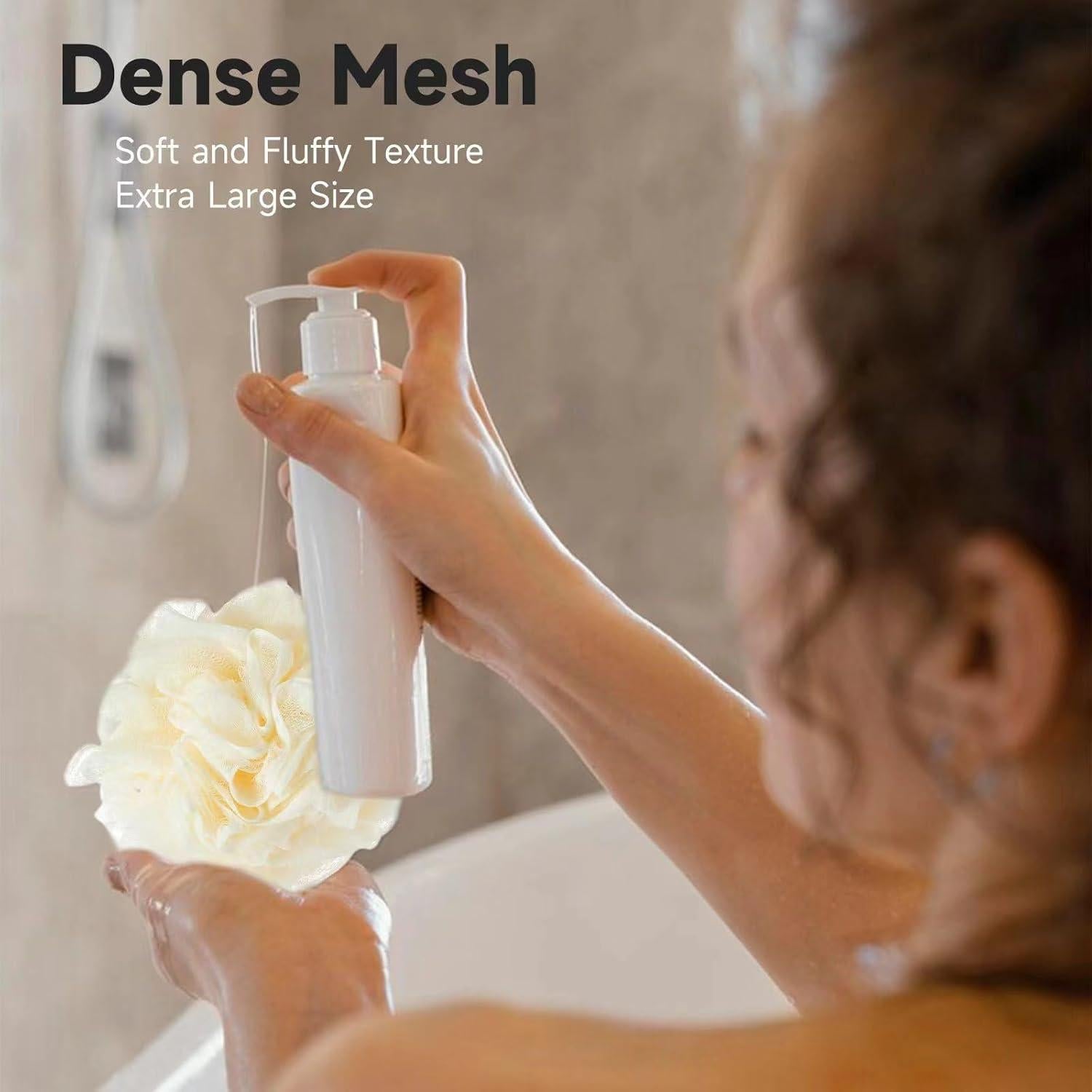 Esponjas de Luffa Exfoliantes MISSJOJIAY 4 Colores 50g