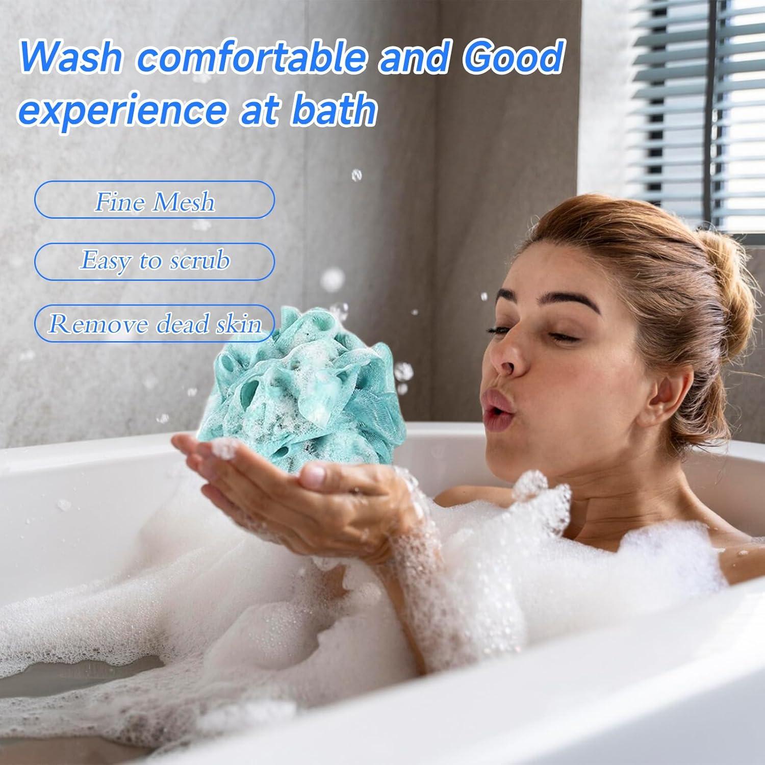 Esponjas de Luffa Exfoliantes MISSJOJIAY 4 Colores 50g