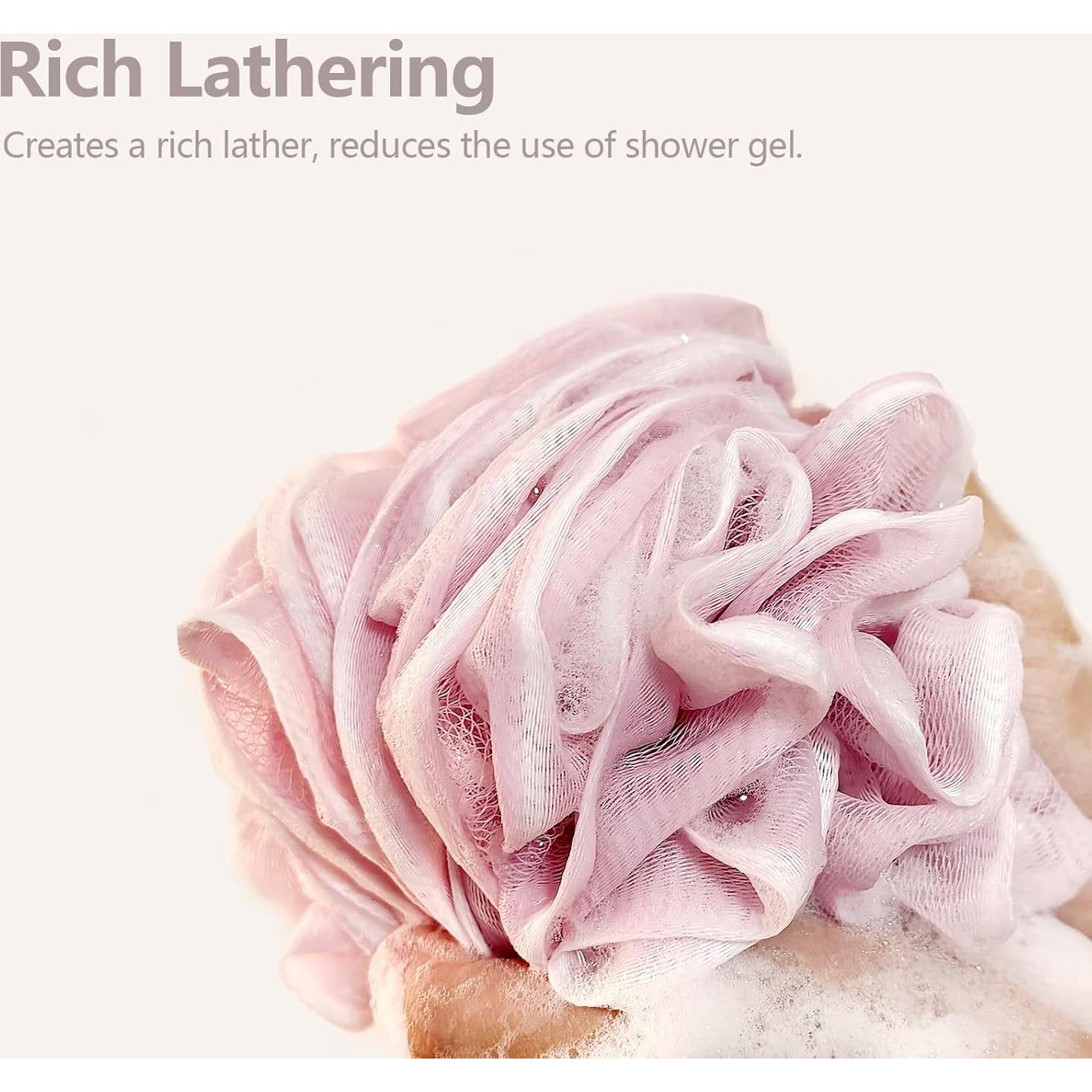 Esponjas de Lufa Svarvns - Paquete de 4 Grandes 75g - Exfoliación Suave