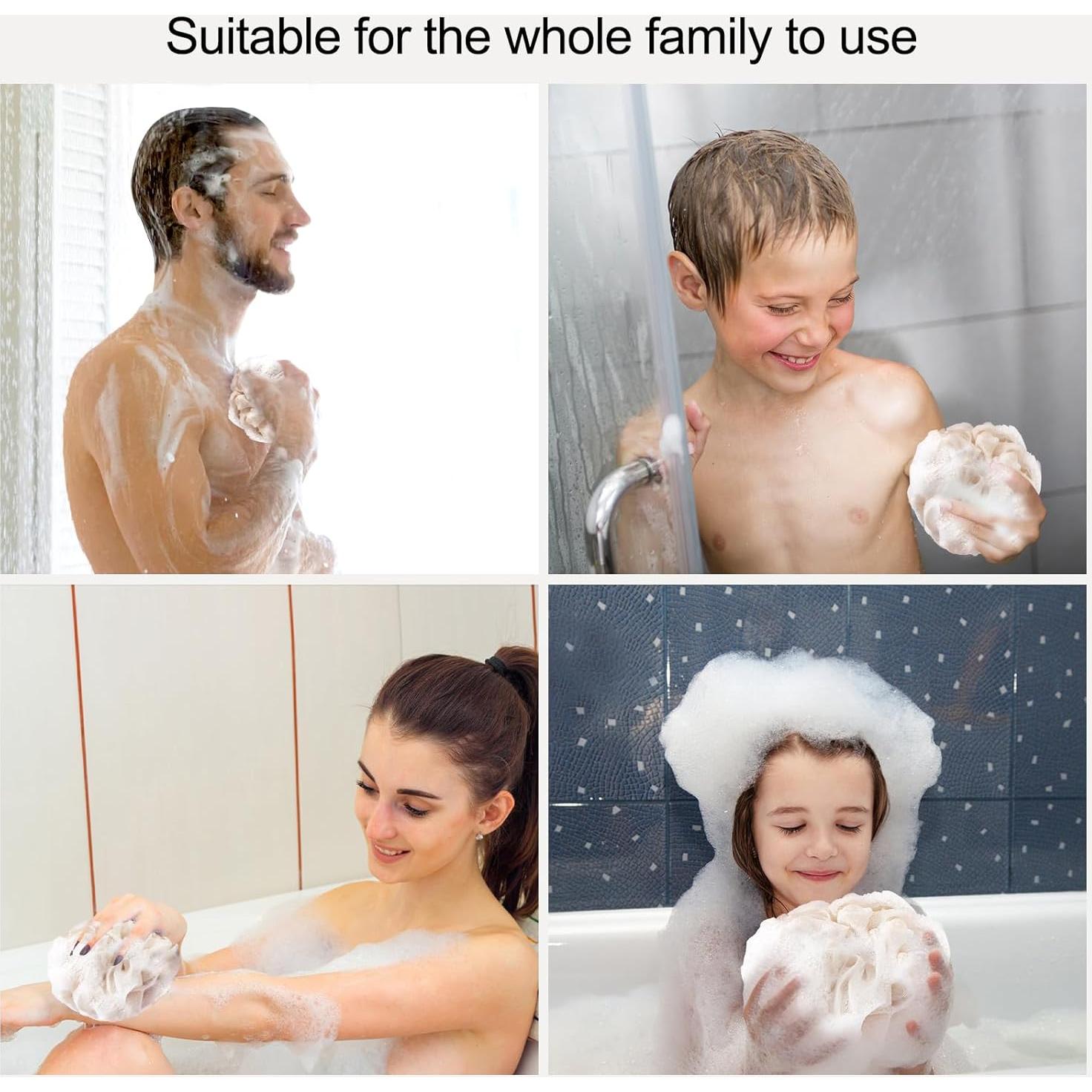 Esponja de Lufa Exfoliante Fishent 3 Paquetes 60g Ducha