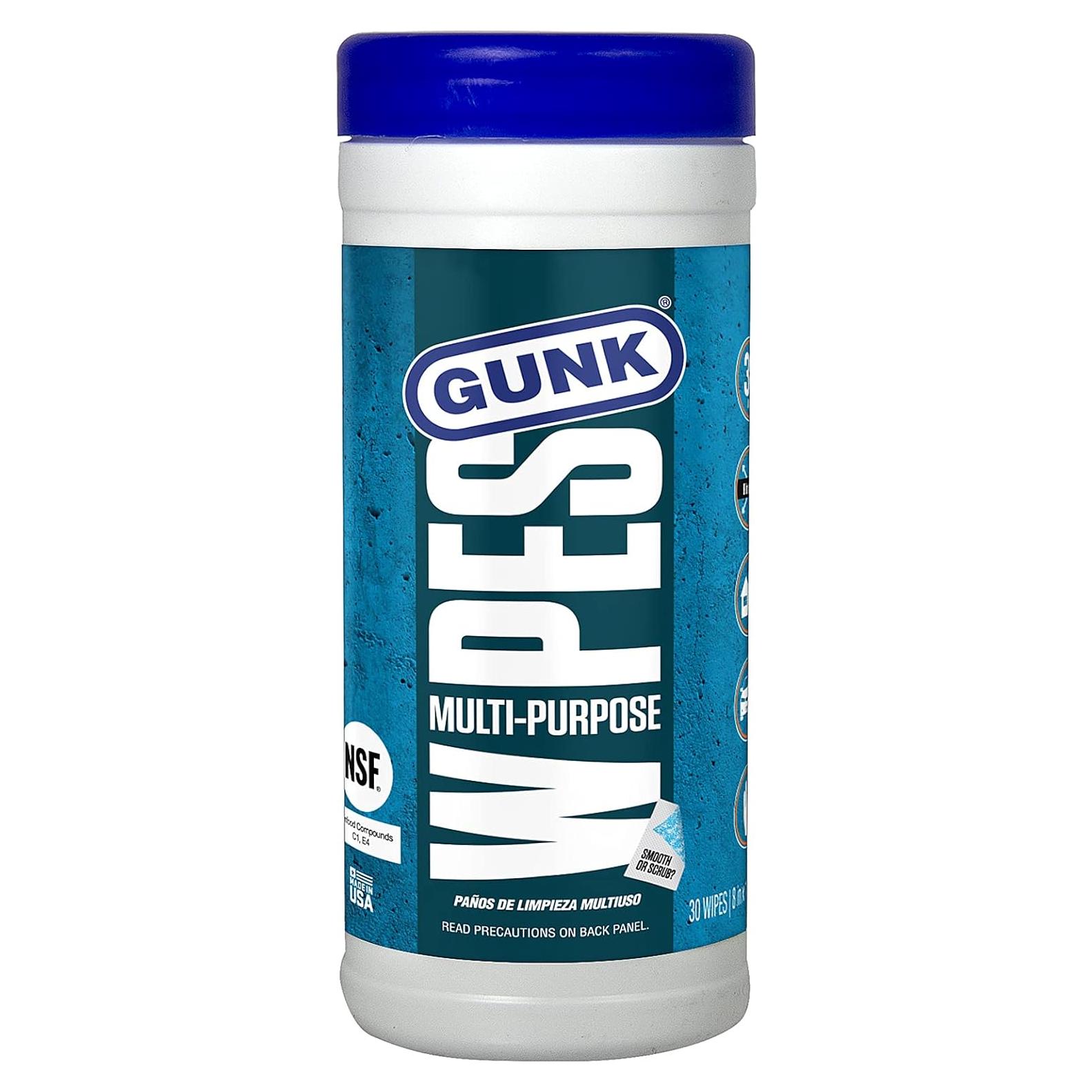 Toallitas Desengrasantes Multiusos Gunk MPDW30 30 Unidades