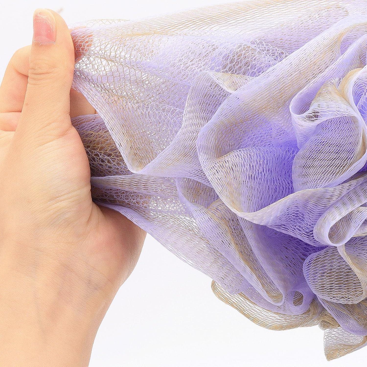 Esponja de Baño Exfoliante Lufa Tbestmax - 4 Piezas 60g