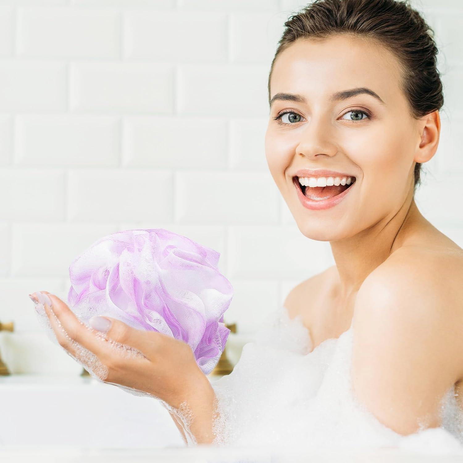 Esponja de Baño Exfoliante Lufa Tbestmax - 4 Piezas 60g