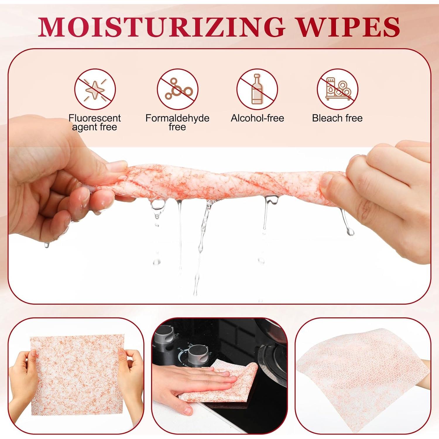 Paquete de 240 Toallitas de Limpieza Nuanchu para Cocina