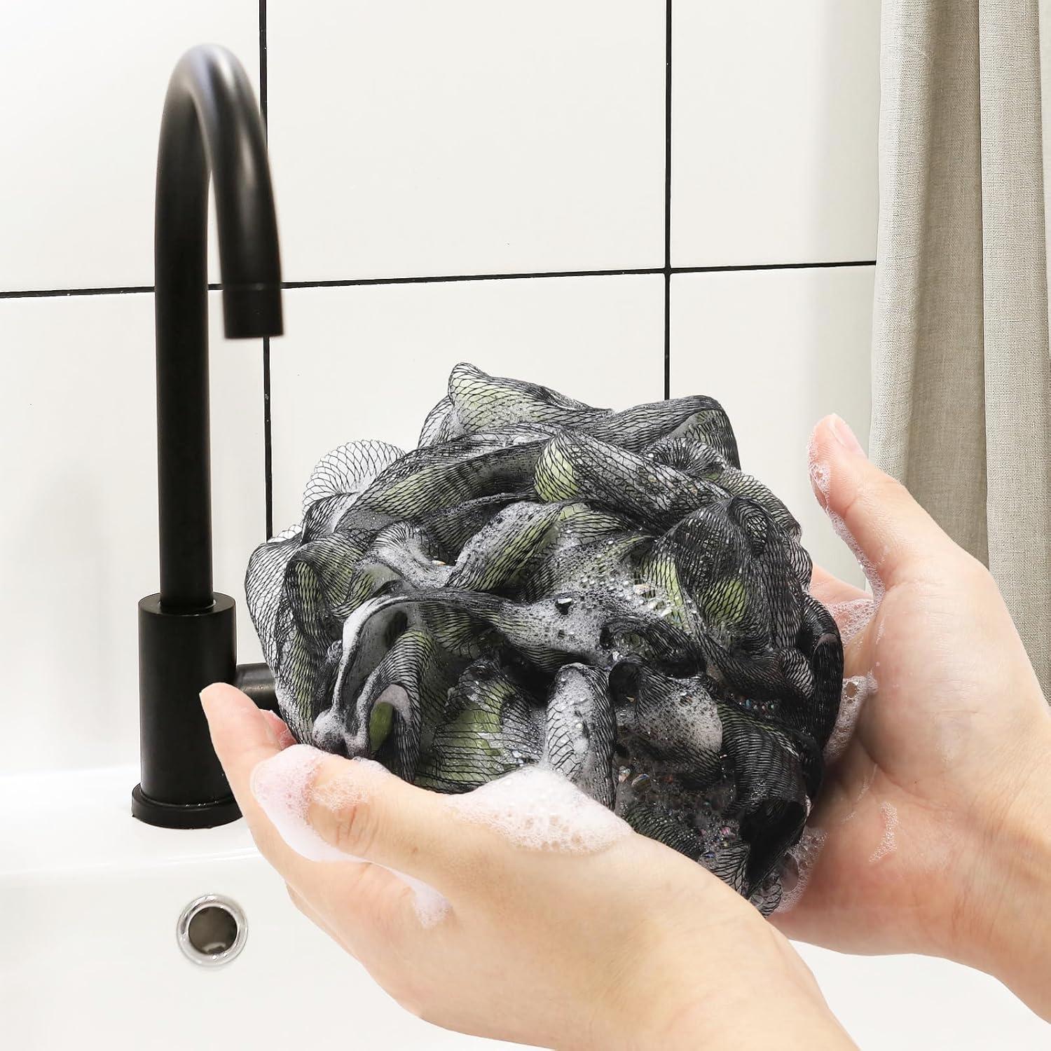 Esponja de Baño Exfoliante Ncfun - Paquete de 4 Unidades