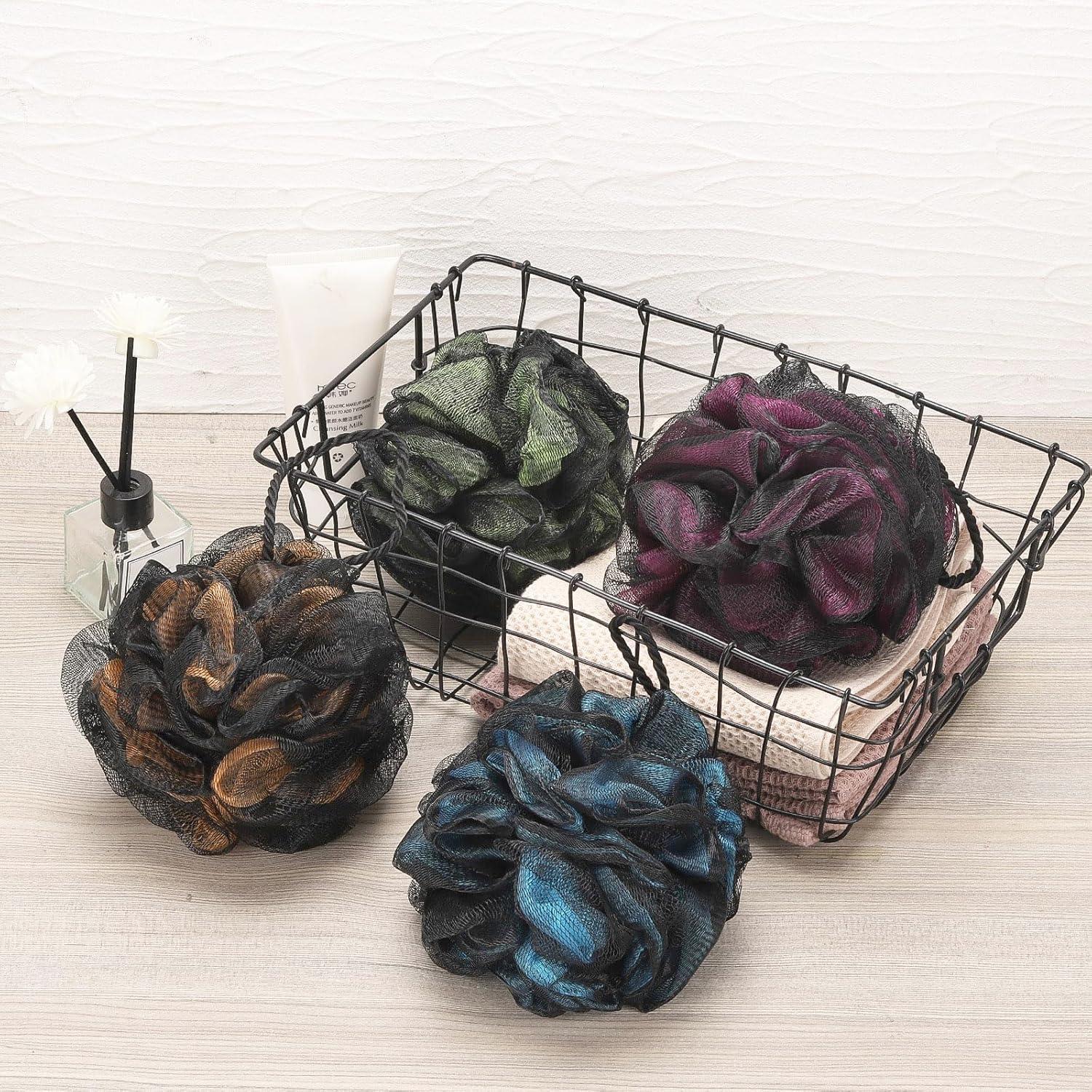 Esponja de Baño Exfoliante Ncfun - Paquete de 4 Unidades