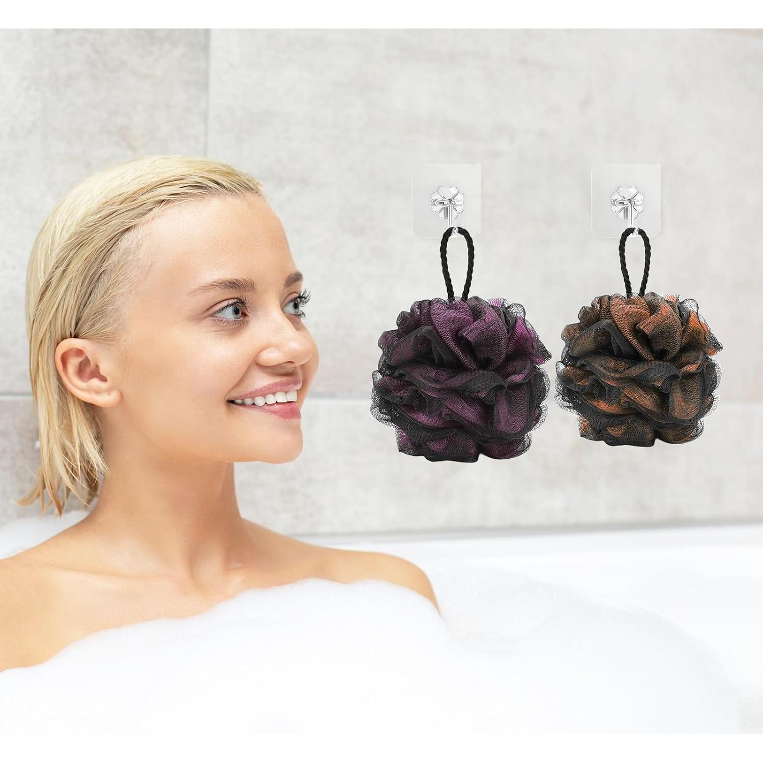 Esponja de Baño Exfoliante Ncfun - Paquete de 4 Unidades