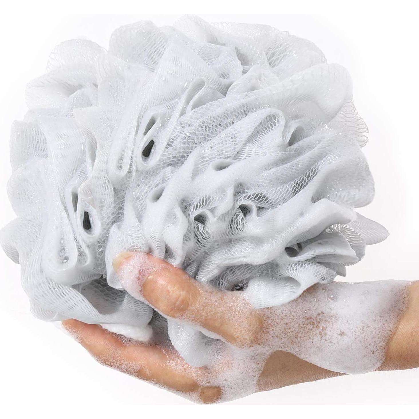 Esponjas de Ducha Exfoliantes BTYMS - Set de 6 Piezas 15cm