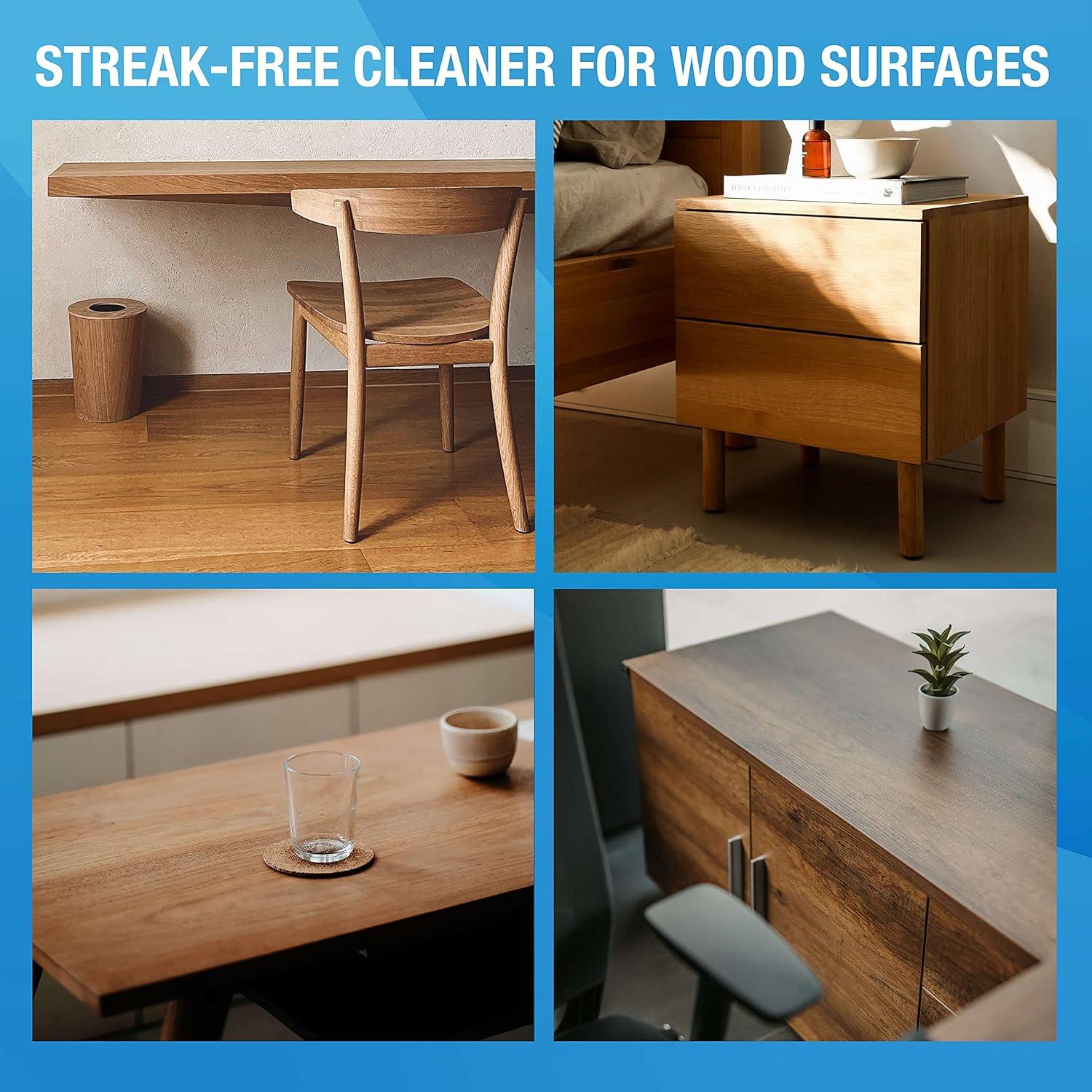 Toallitas Milagrosas para Madera - Limpieza y Pulido 30 Unidades