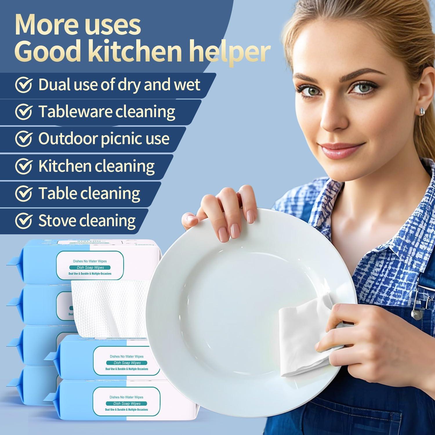 Toallitas de Espuma de Jabón Ecológicas Xixiyou 60 Unidades