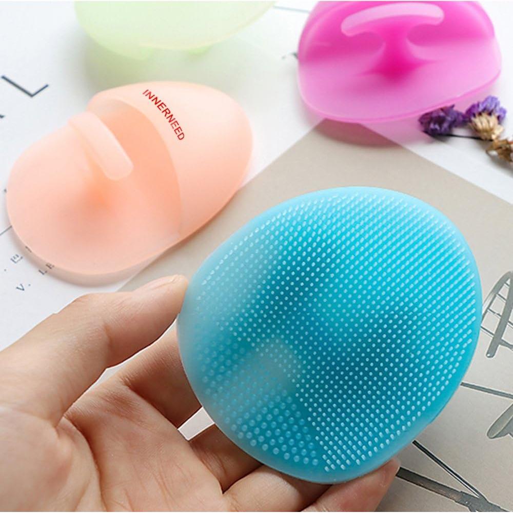 Cepillo Limpiador Facial Silicona INNERNEED - Paquete de 4